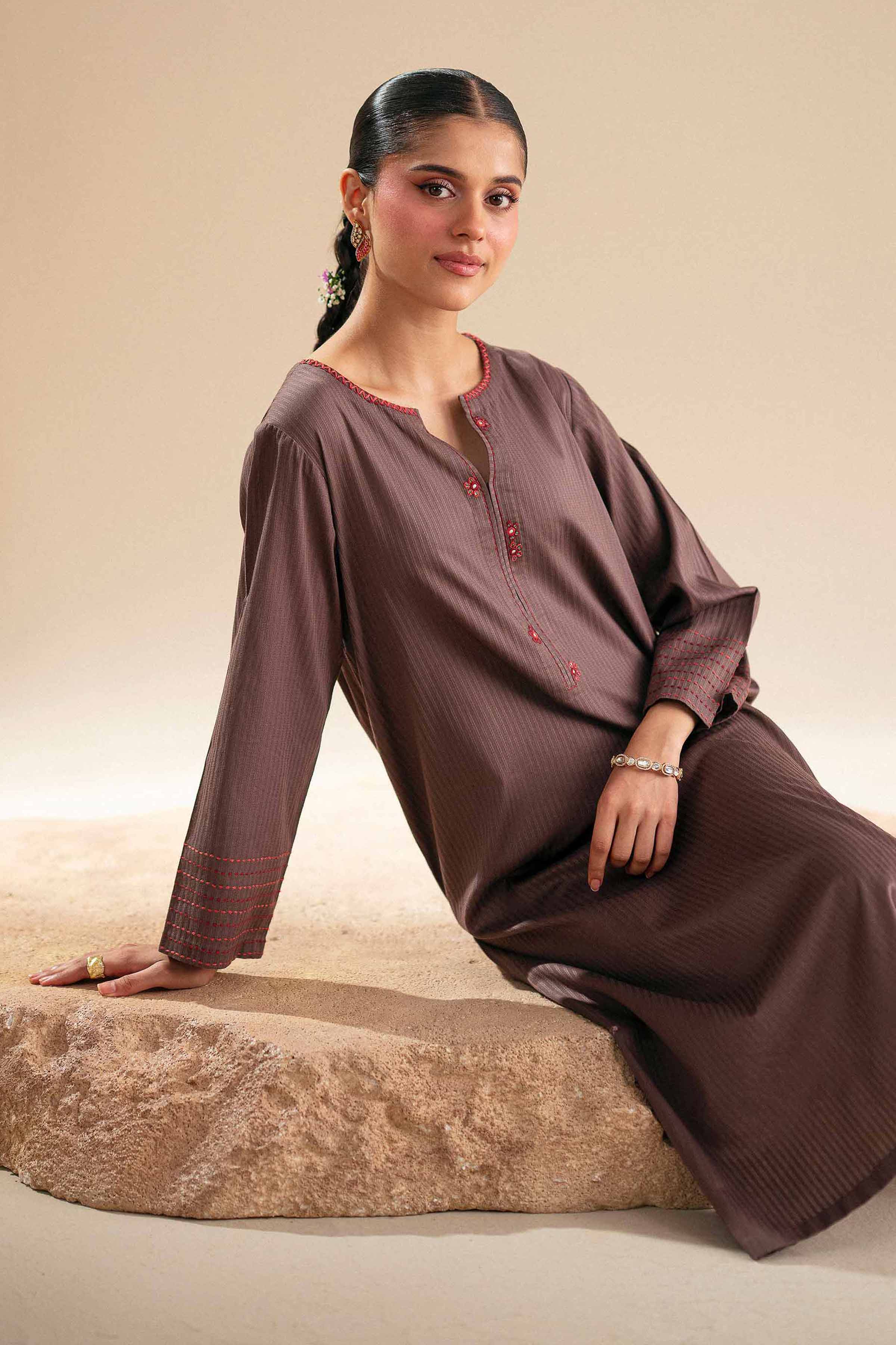 Embroidered Shirt - KFS25-89