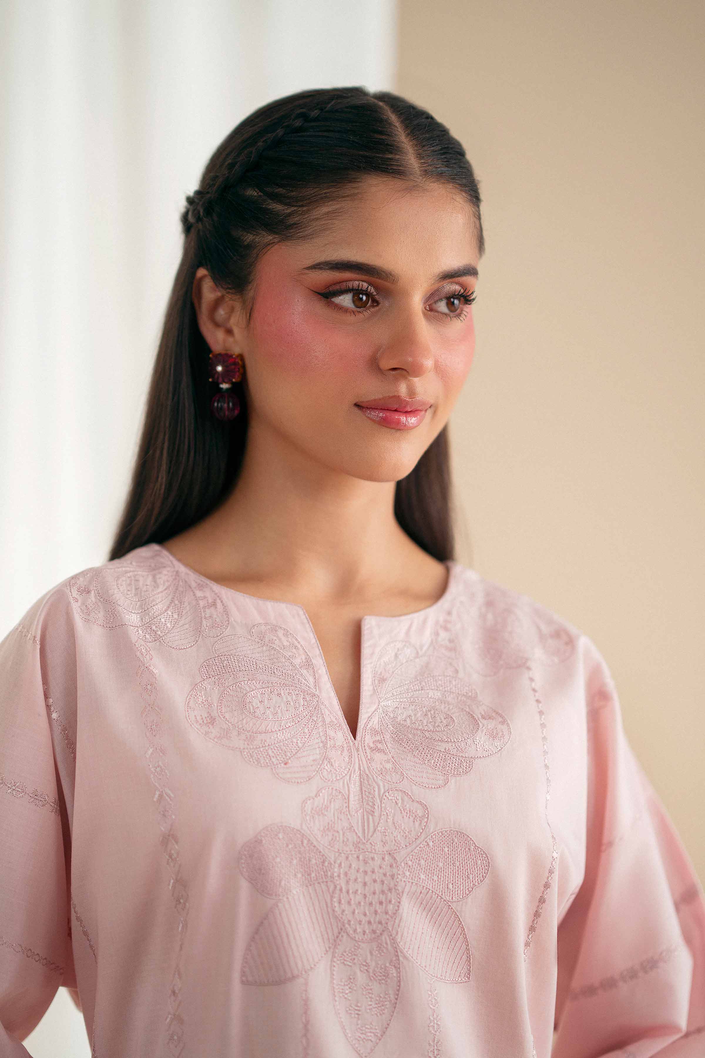 Embroidered Shirt - KFS25-92