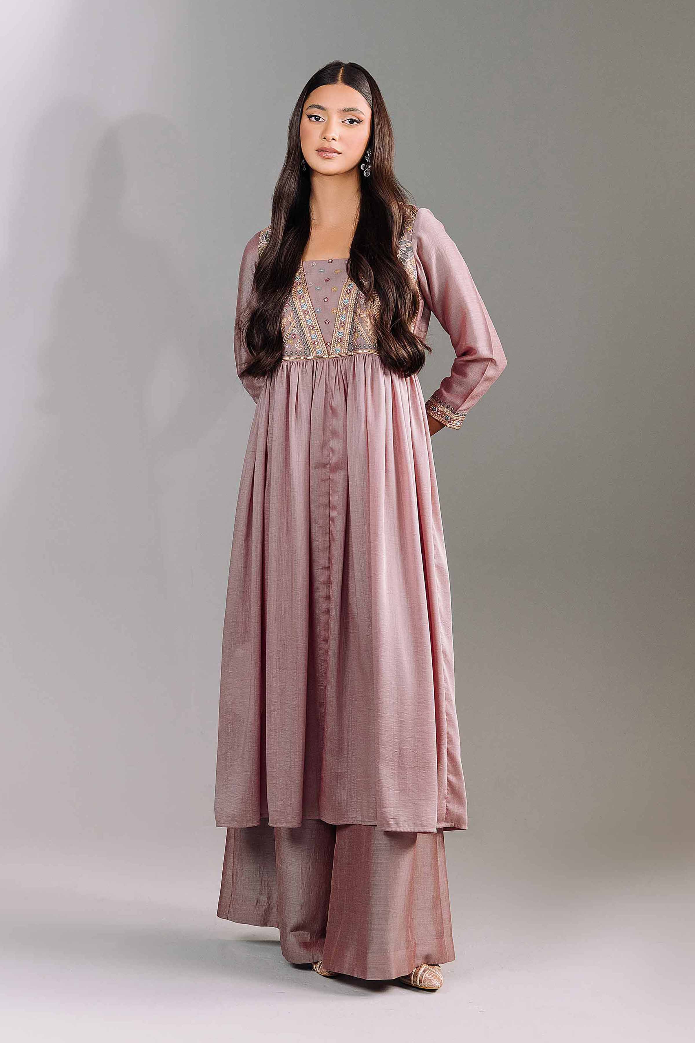 2 Piece - Embroidered Suit - KFW24-85