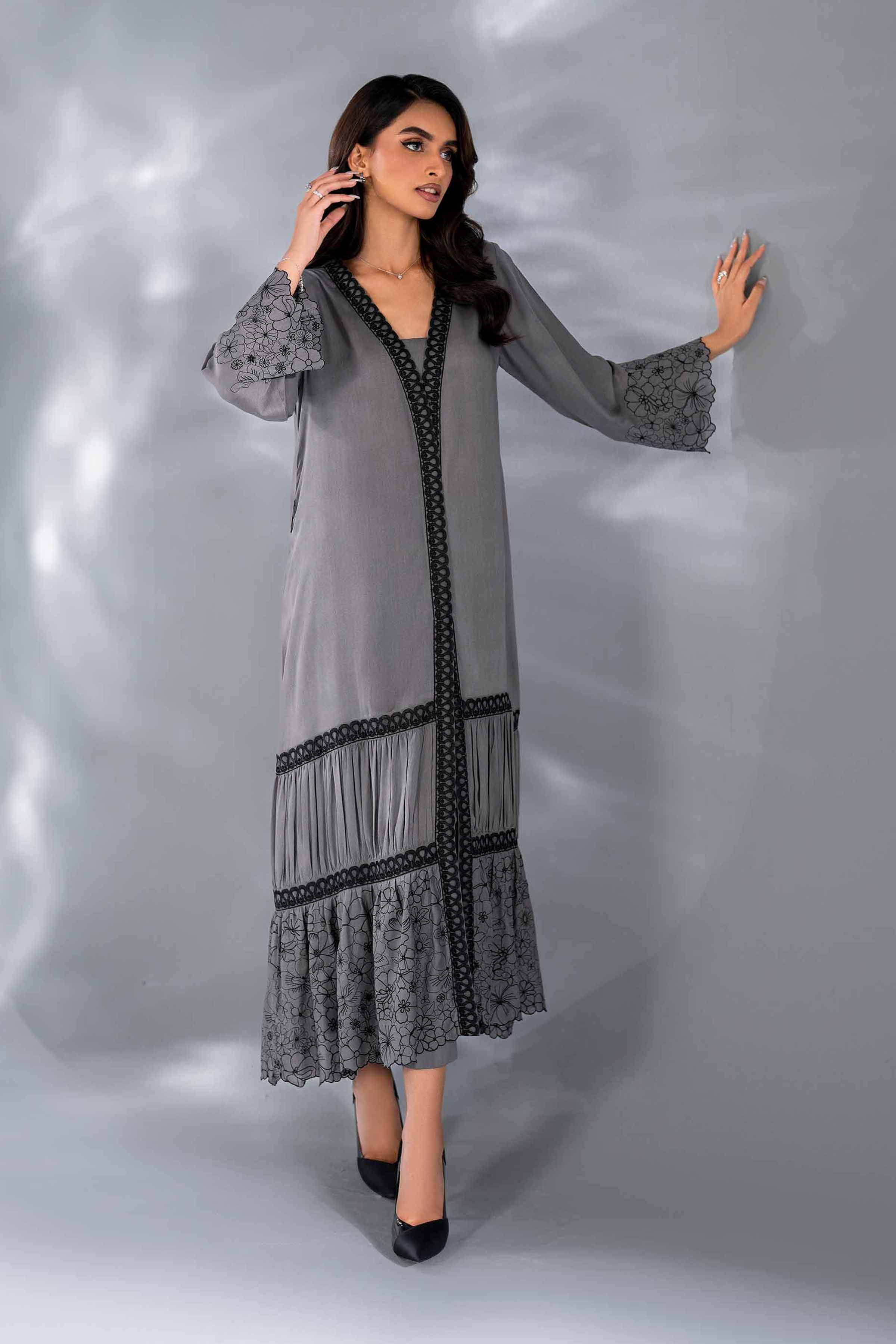 2 Piece - Embroidered Suit - KFW24-108