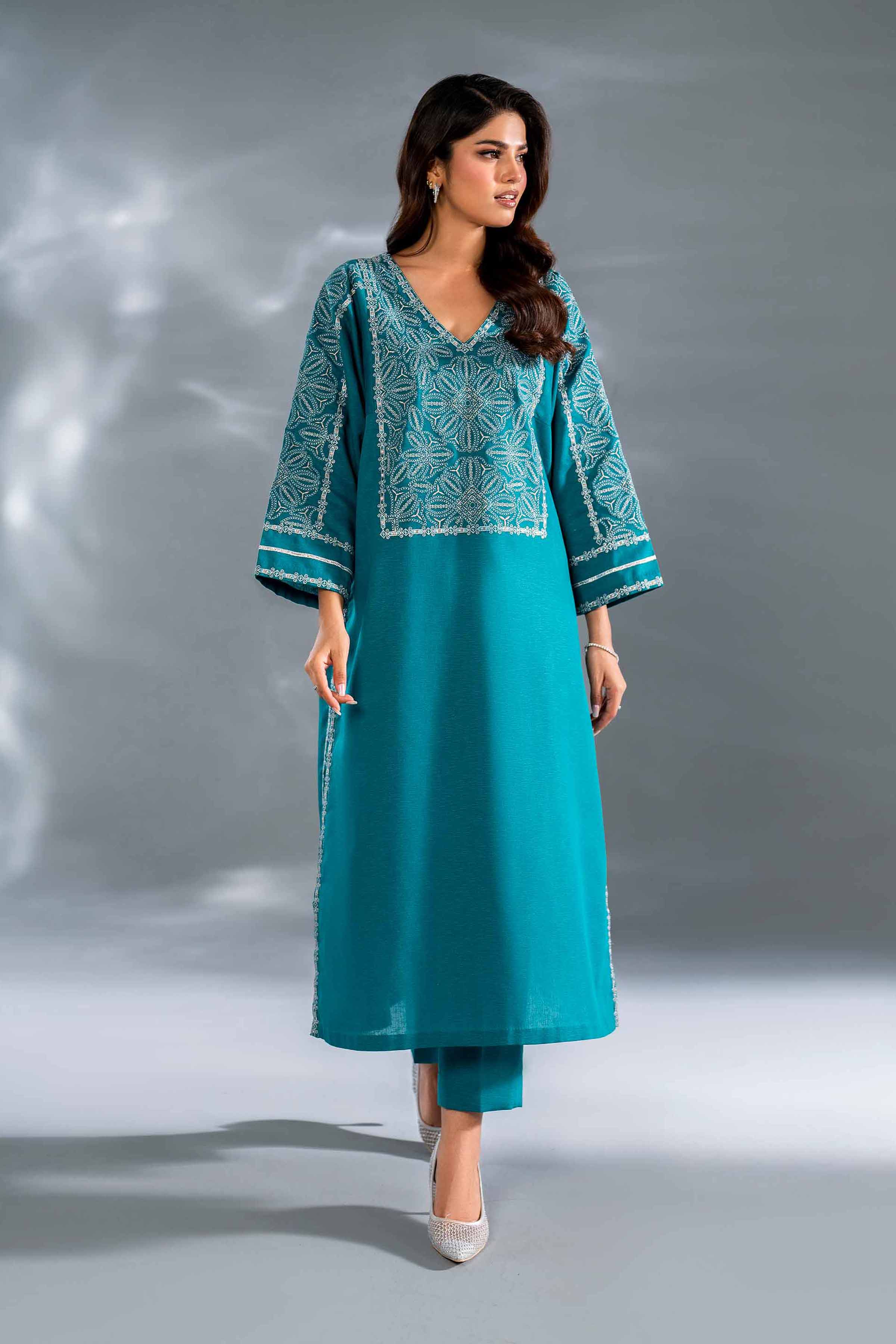 2 Piece - Embroidered Suit - KFW24-119