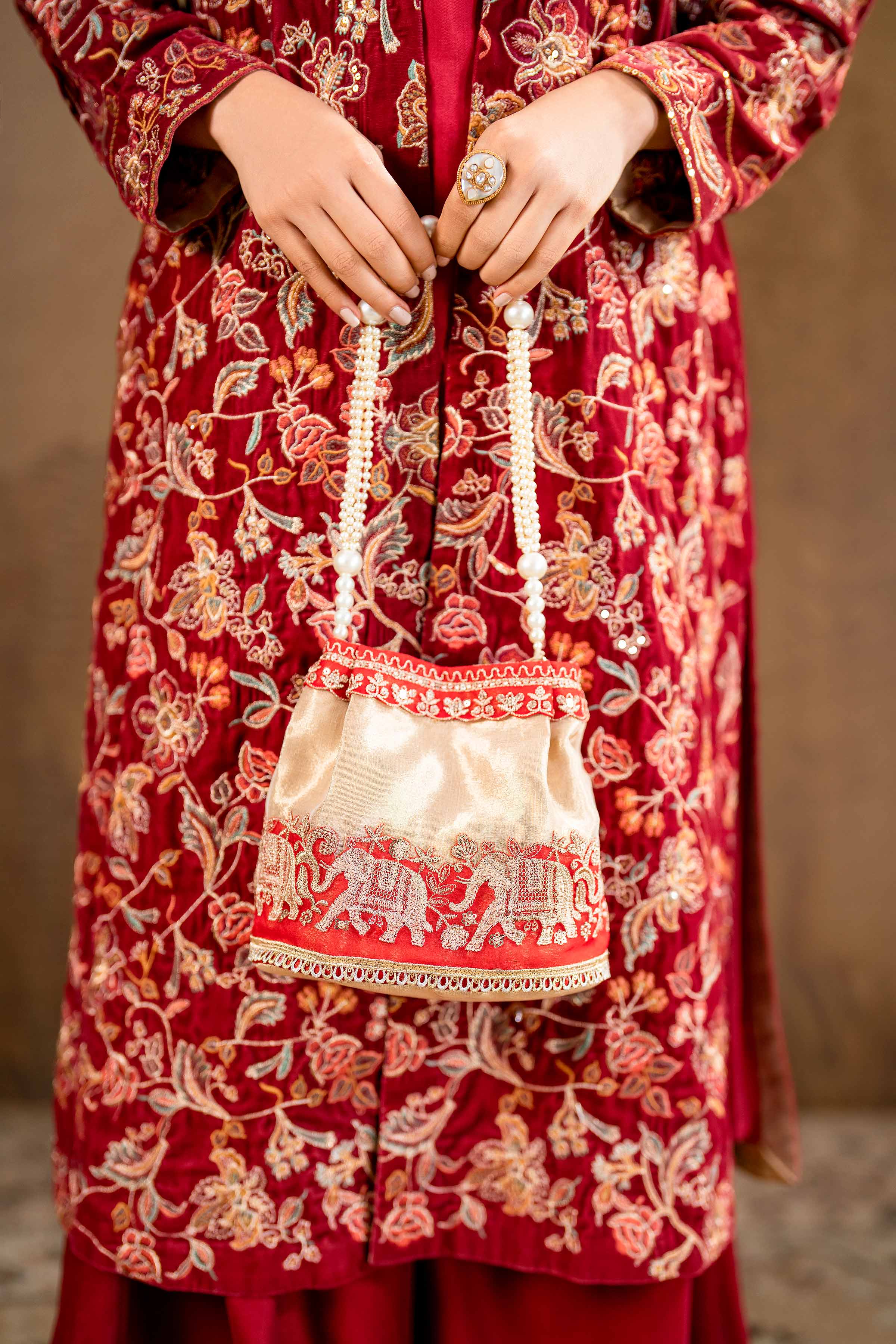 3 Piece - Embroidered Suit - KFW24-13