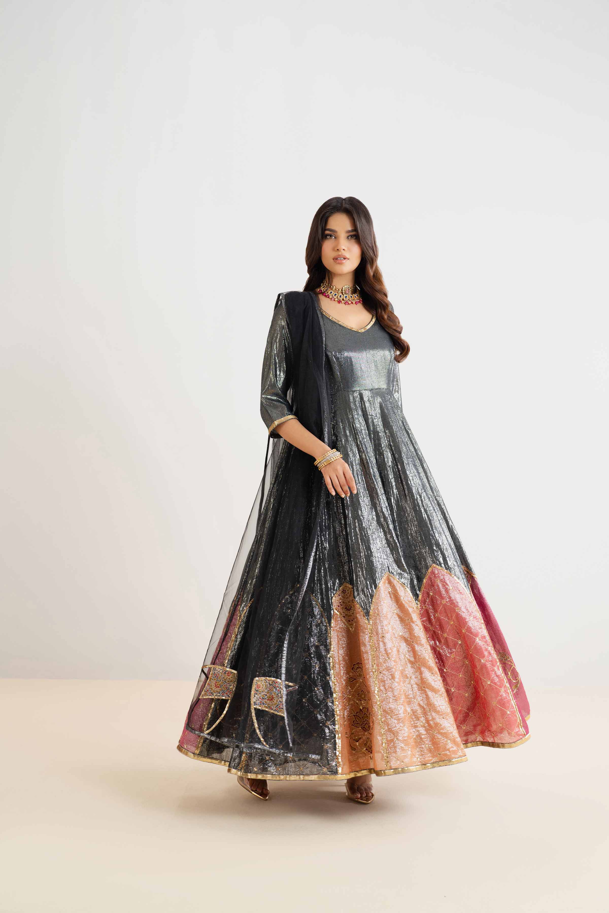 2 Piece - Embroidered Suit - KFW24-162