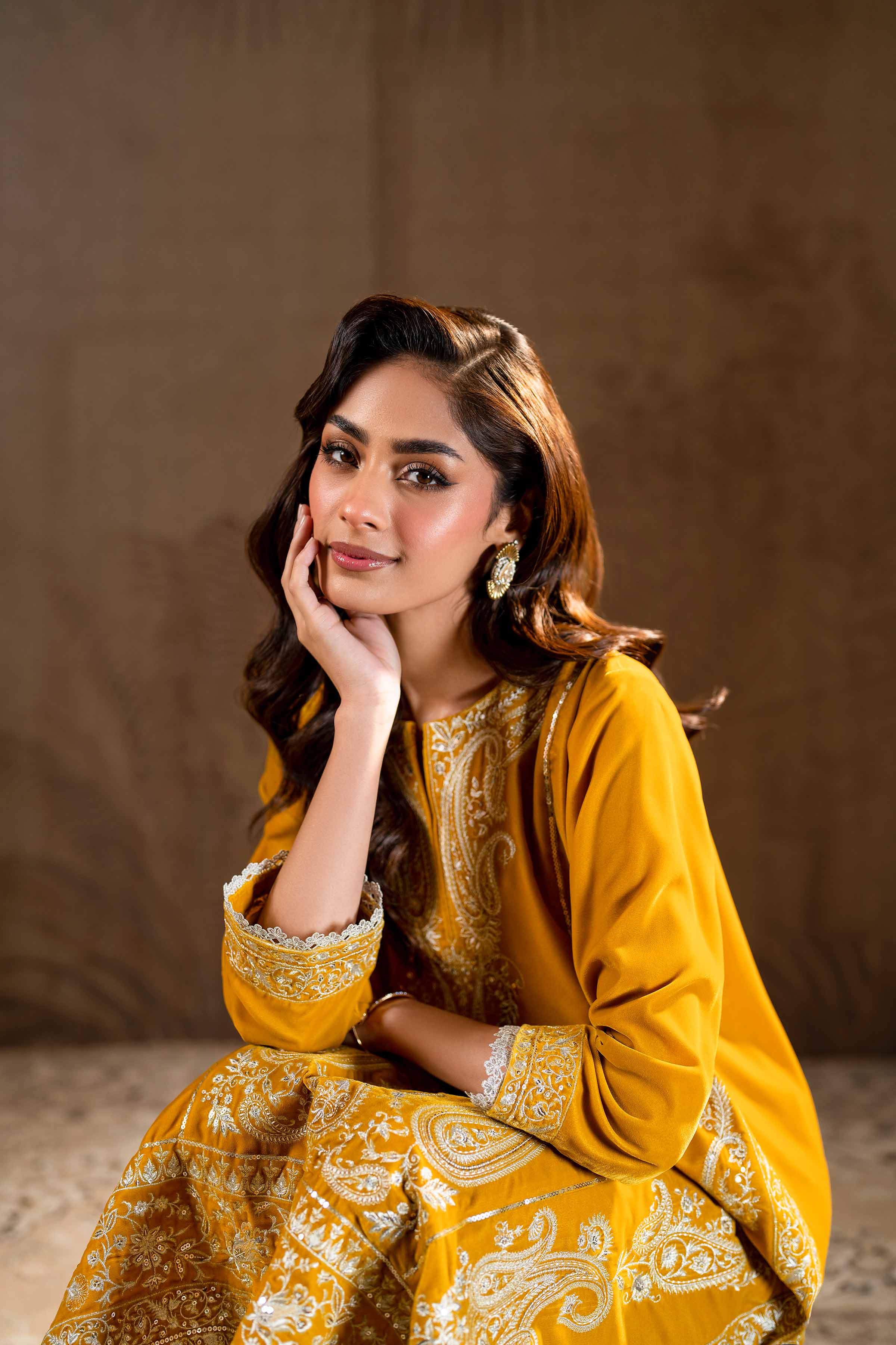 2 Piece - Embroidered Suit - KFW24-22