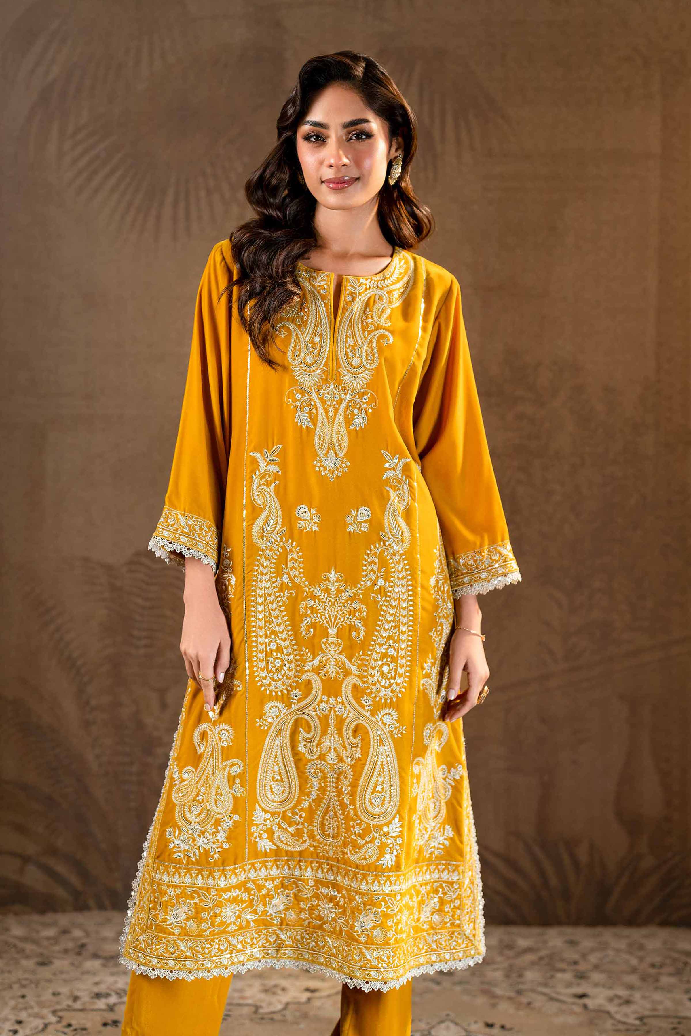 2 Piece - Embroidered Suit - KFW24-22