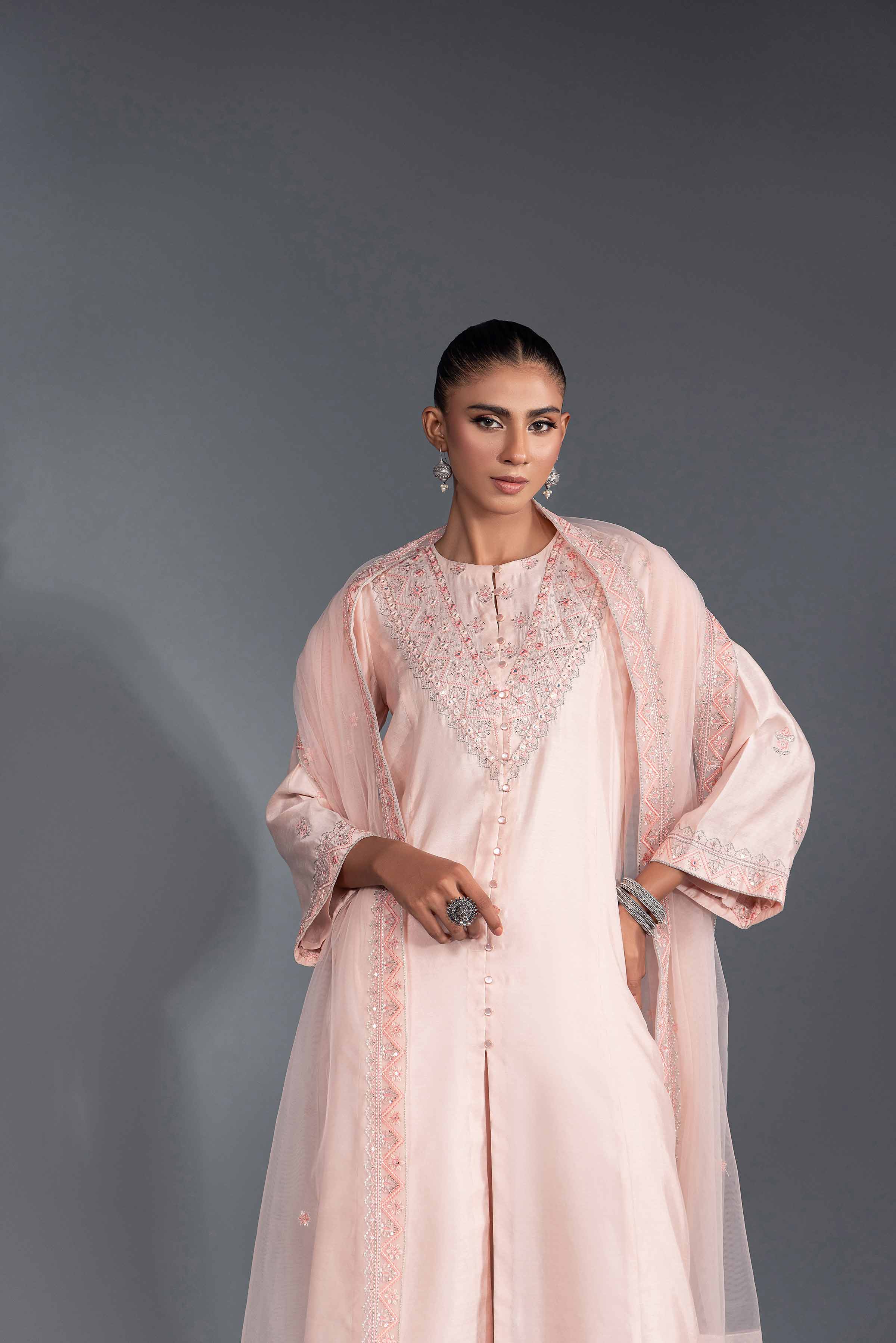 3 Piece - Embroidered Suit - KFW24-31