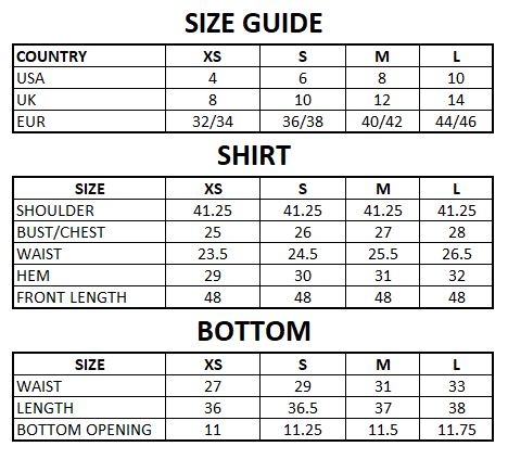 Size Guide