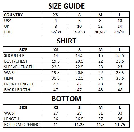Size Guide