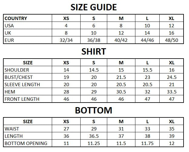 Size Guide