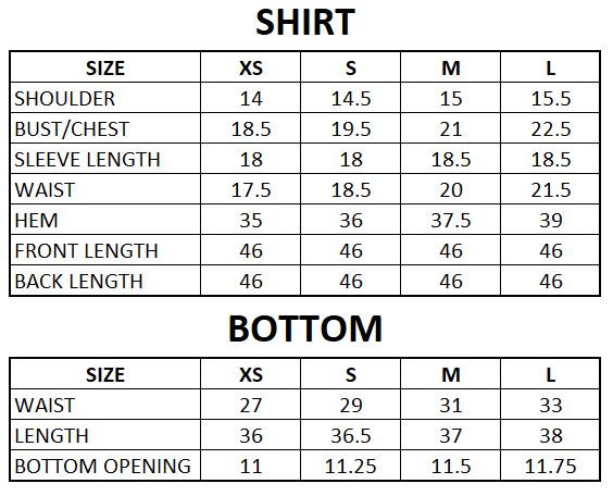 Size Guide