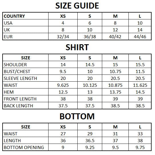 Size Guide