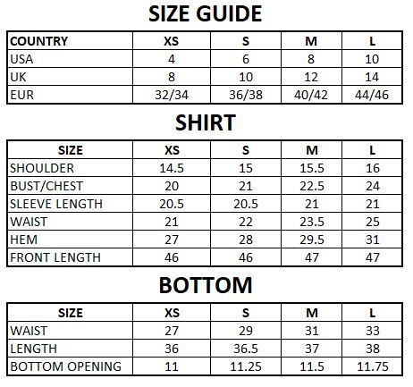Size Guide