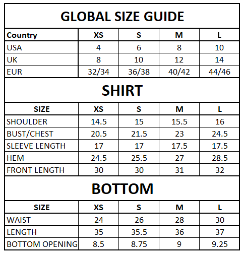 Size Guide