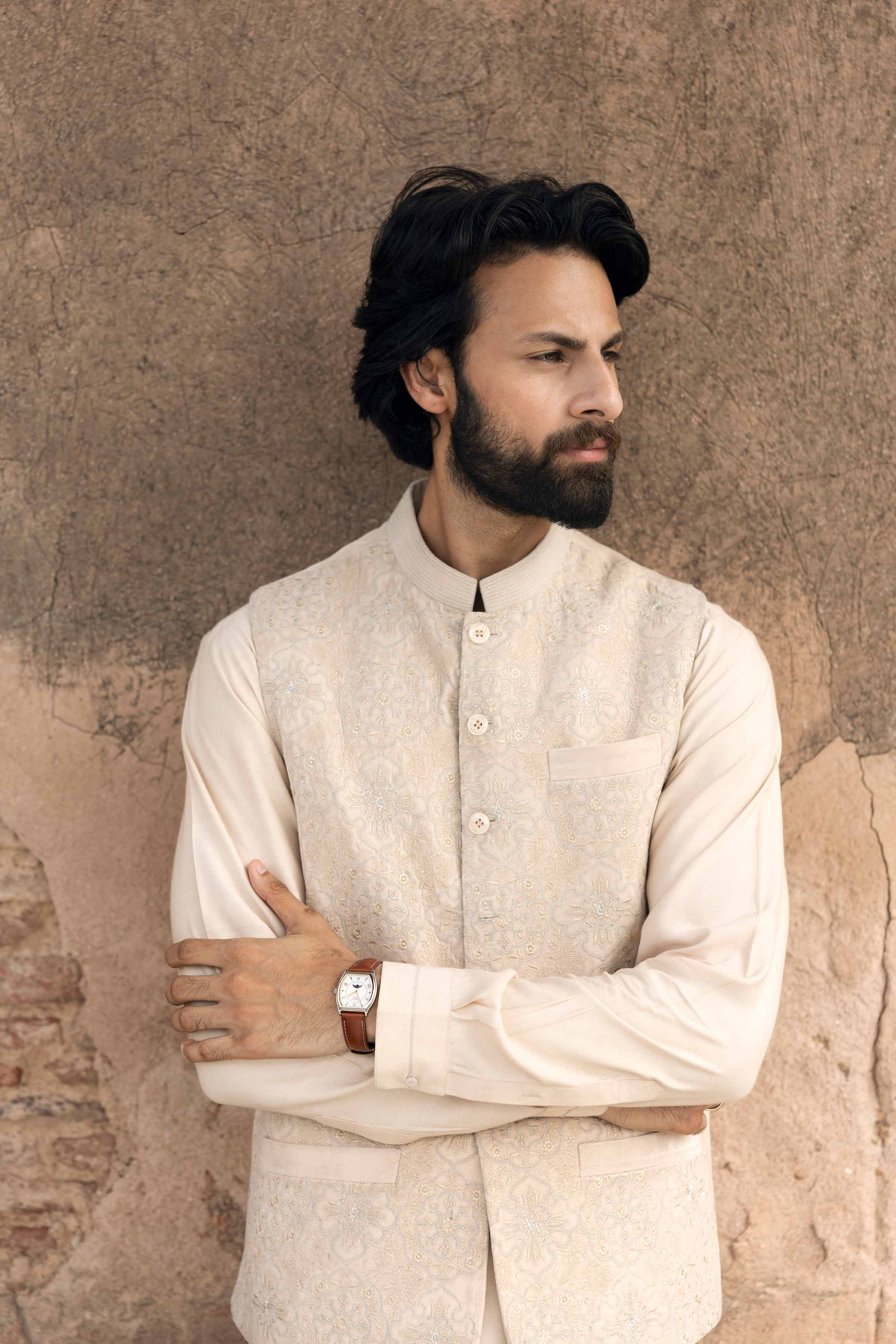 Embroidered Waistcoat - KNW25-01