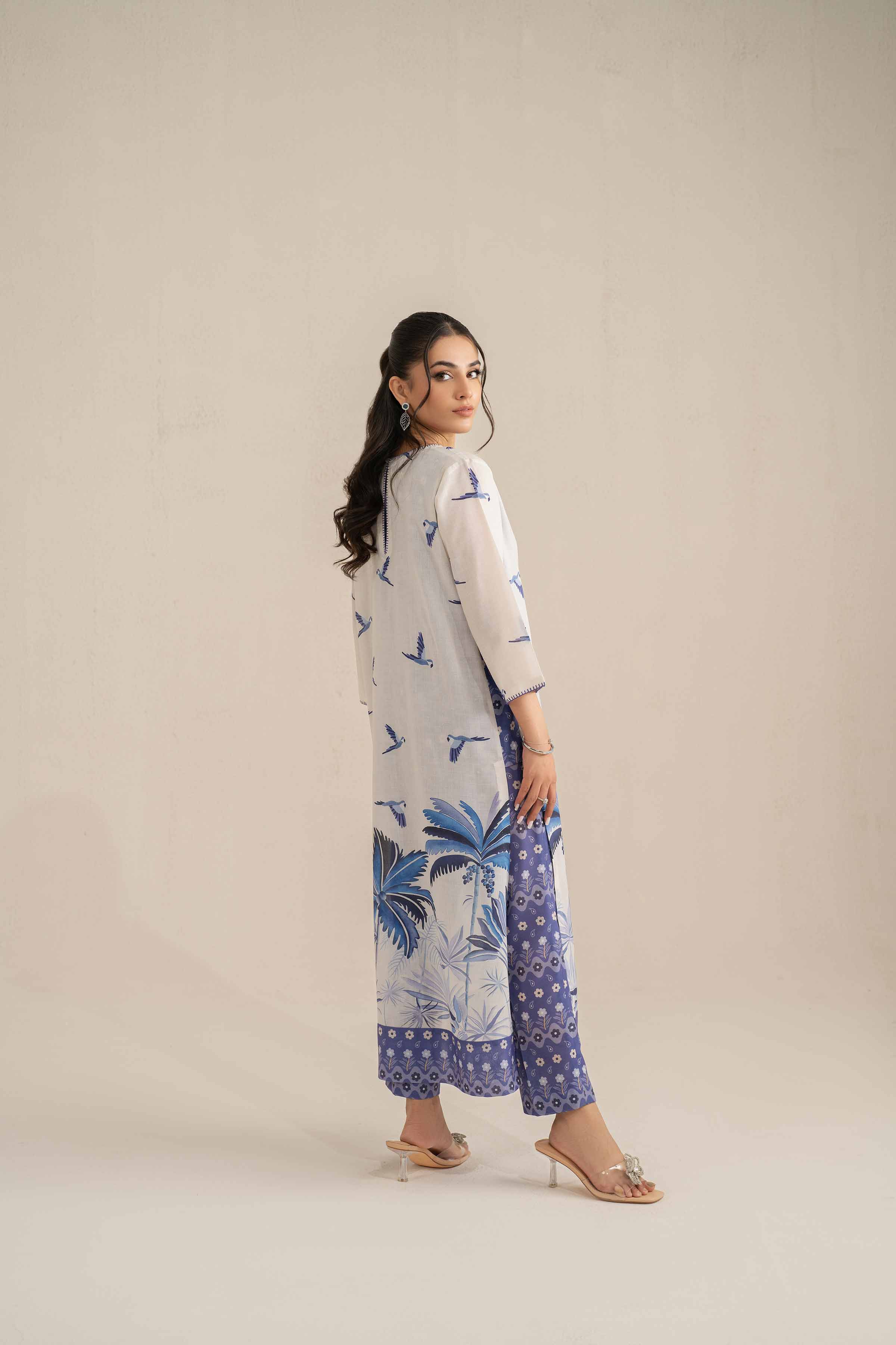3 Piece - Printed Suit - KPS25-05