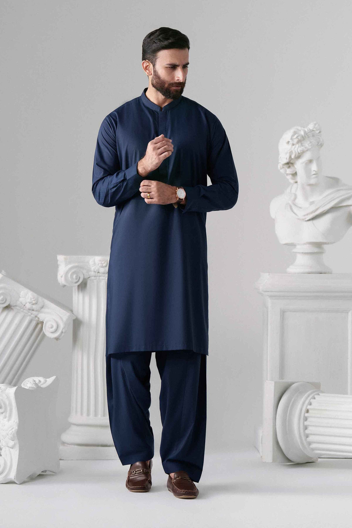 2 Piece - Embroidered Suit - NLWS26-08 – Men’s Stitched Collection | Nishat UAE | Shop Online