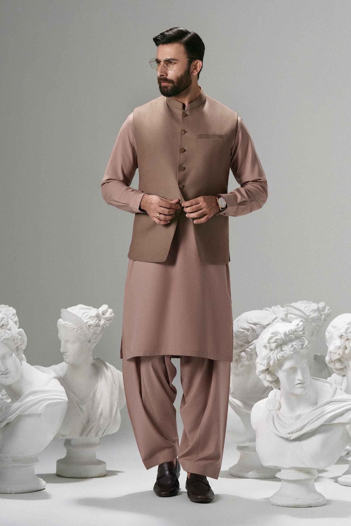 2 Piece - Embroidered Suit - NLWS26-20 – Men’s Stitched Collection | Nishat UAE | Shop Online