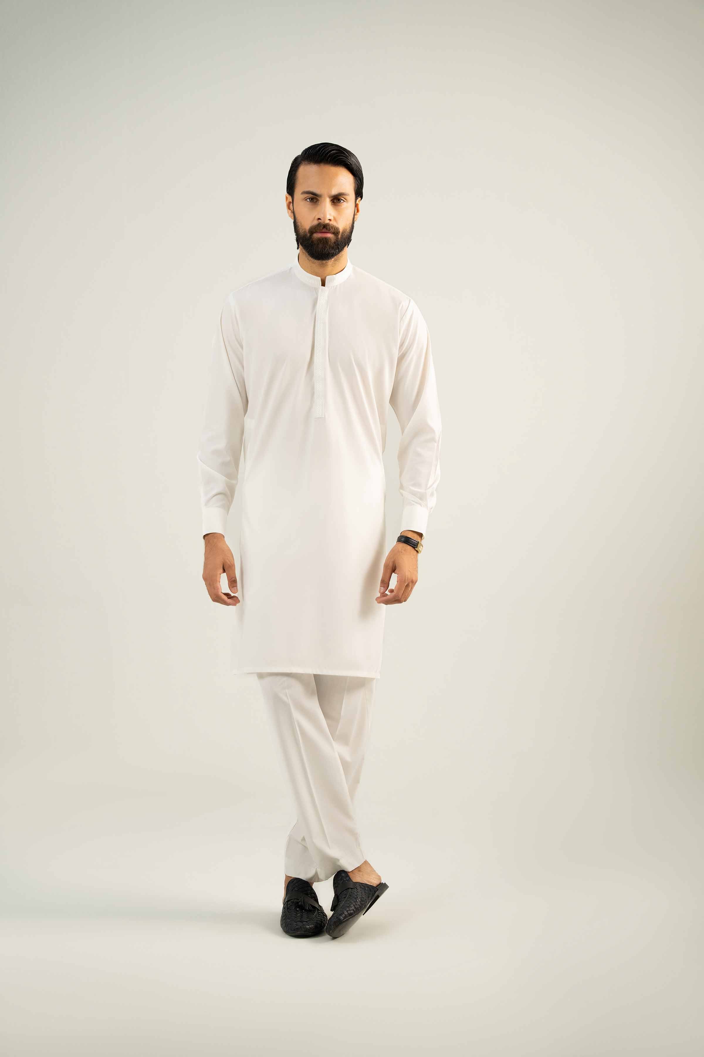 2 Piece - Embroidered Suit - NMST-SM25-2