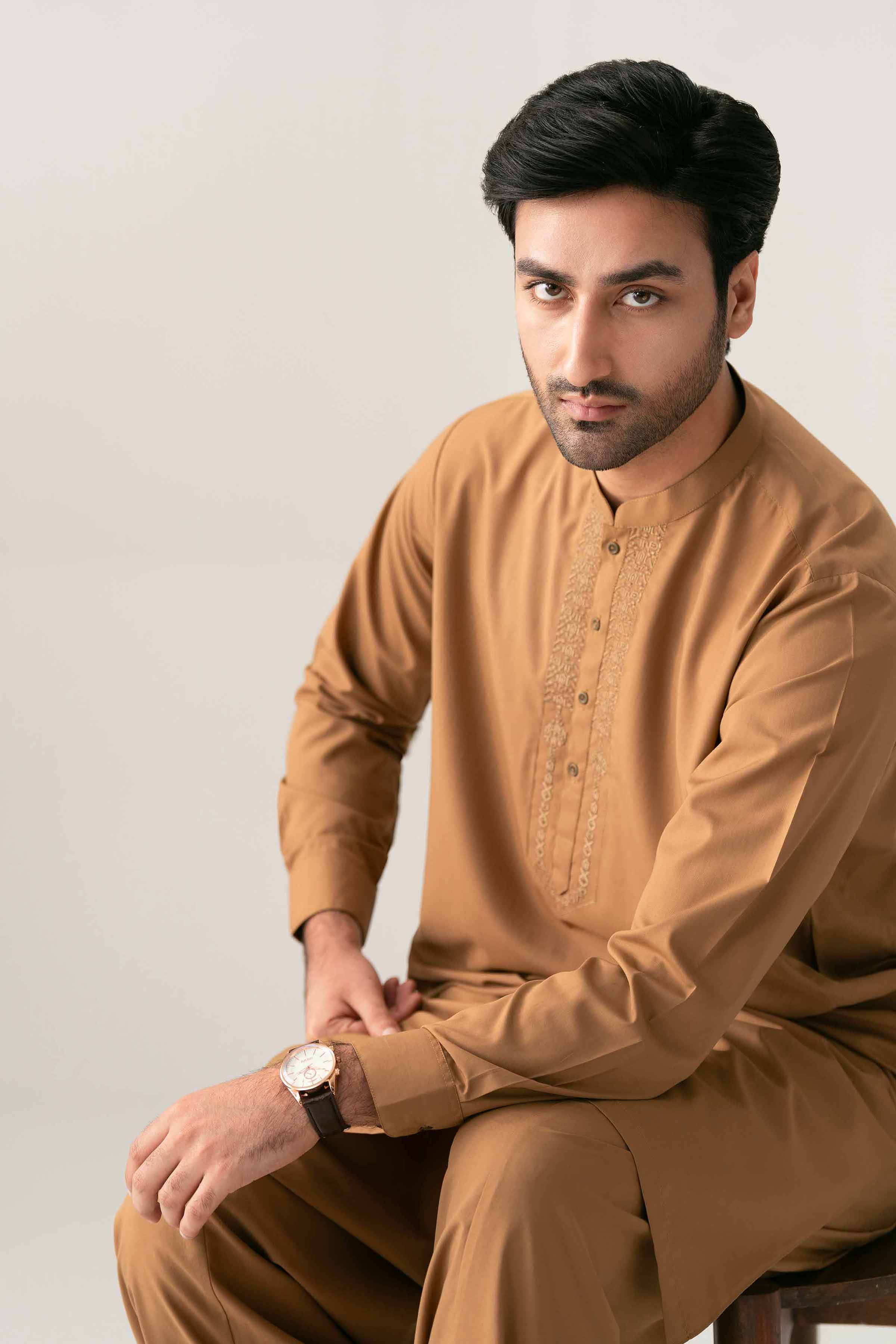 2 Piece - Embroidered Suit - NQ26-015