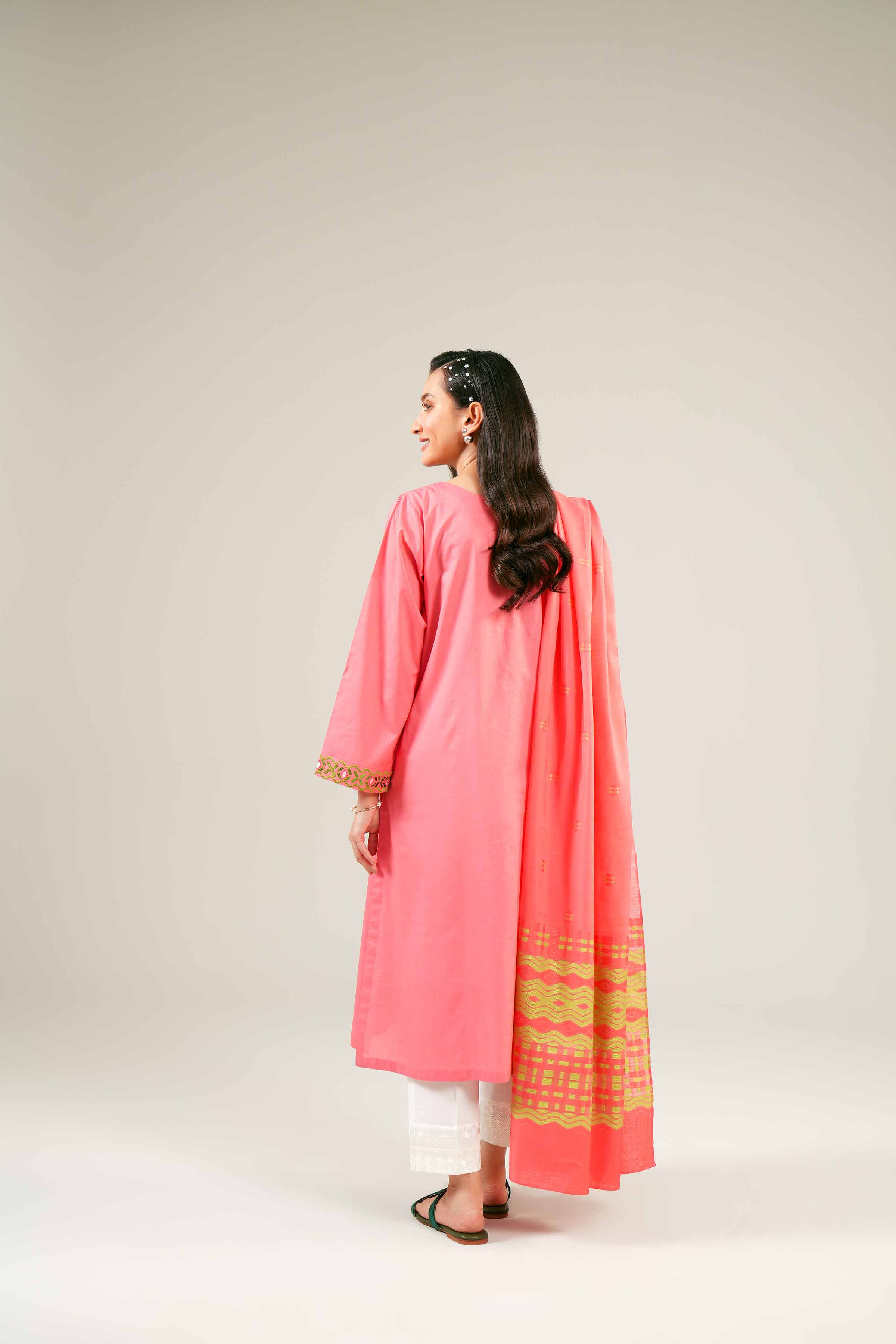 2 Piece - Embroidered Suit - PE24-100