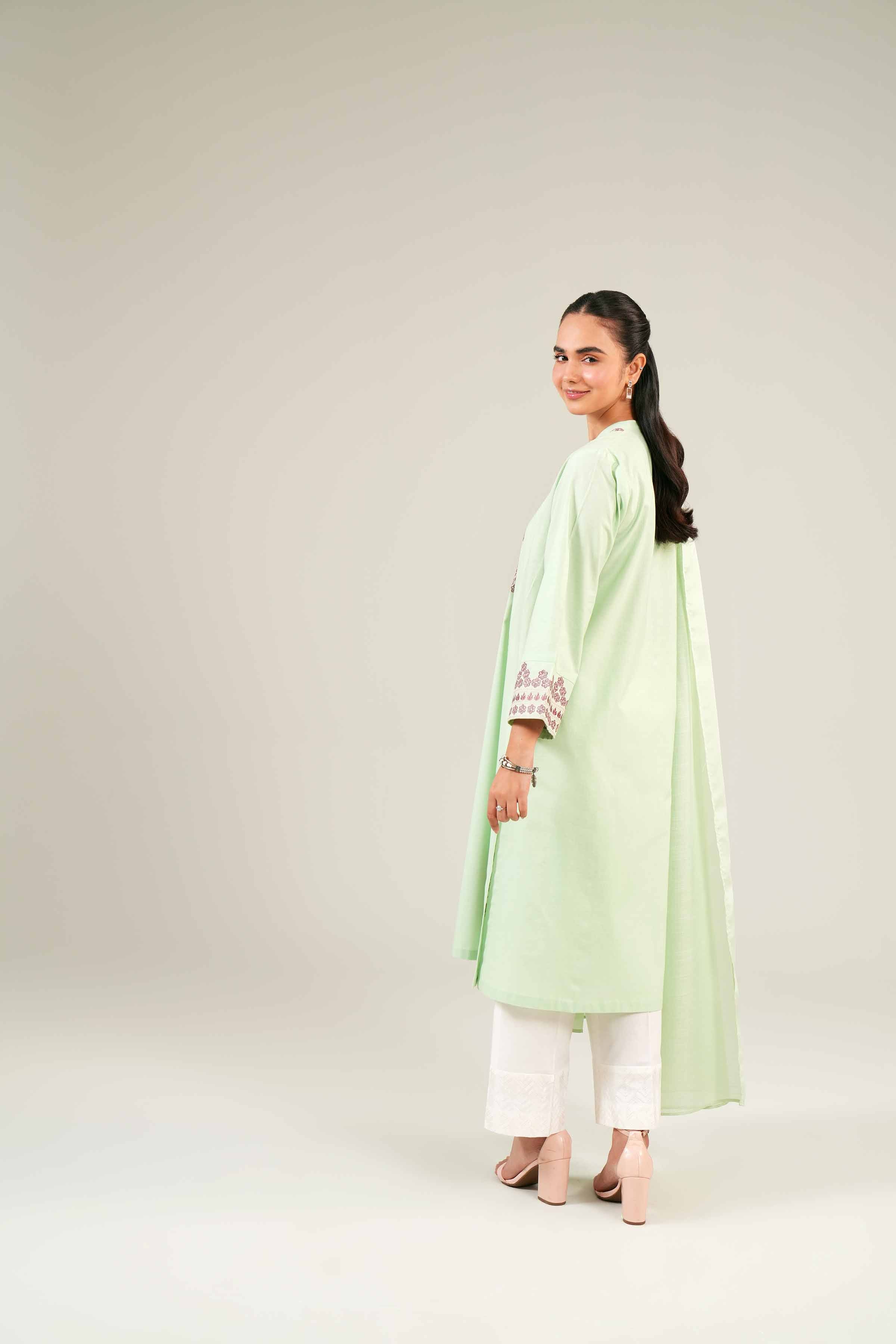 2 Piece - Embroidered Suit - PE24-84