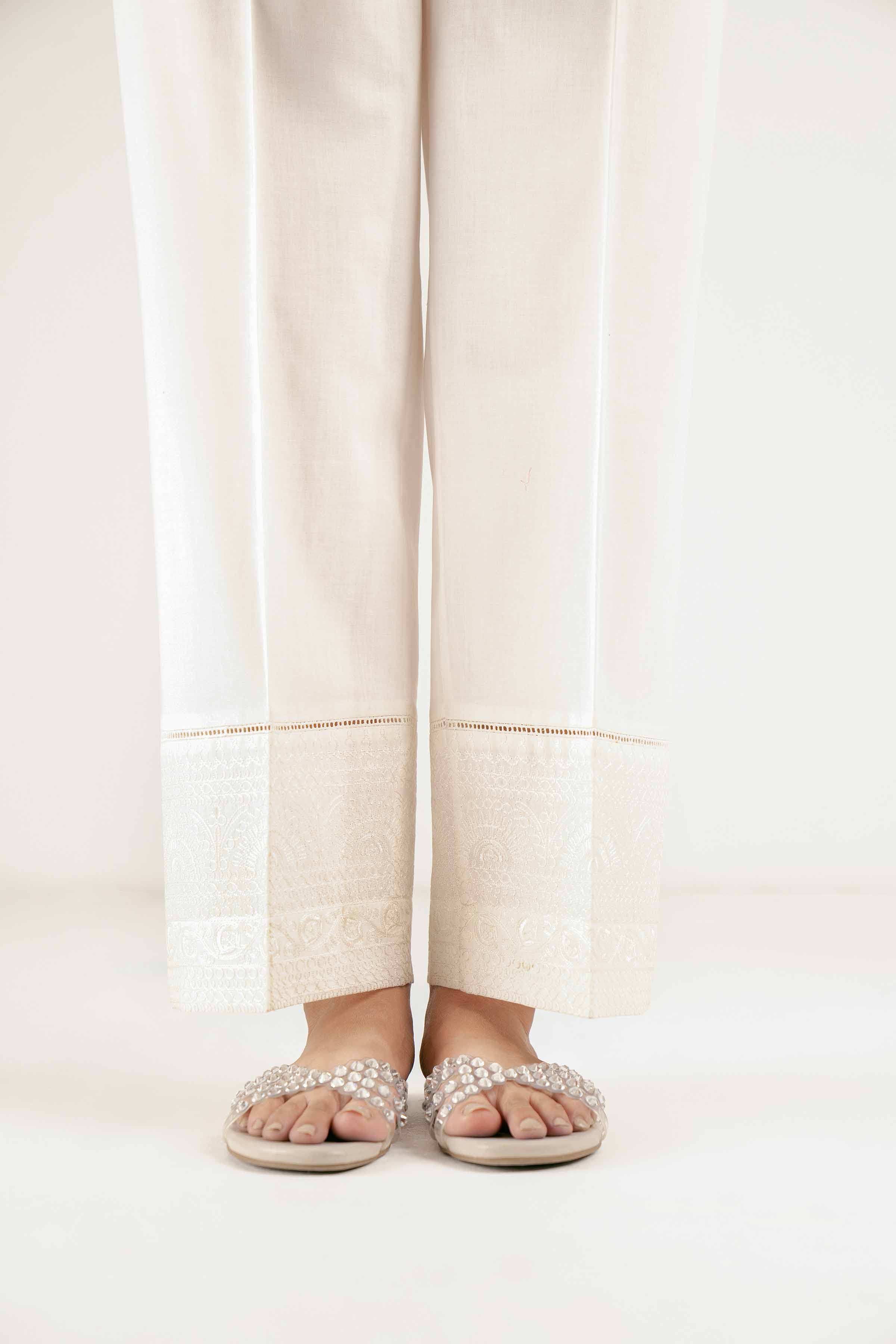 Embroidered Trousers - PE25-105
