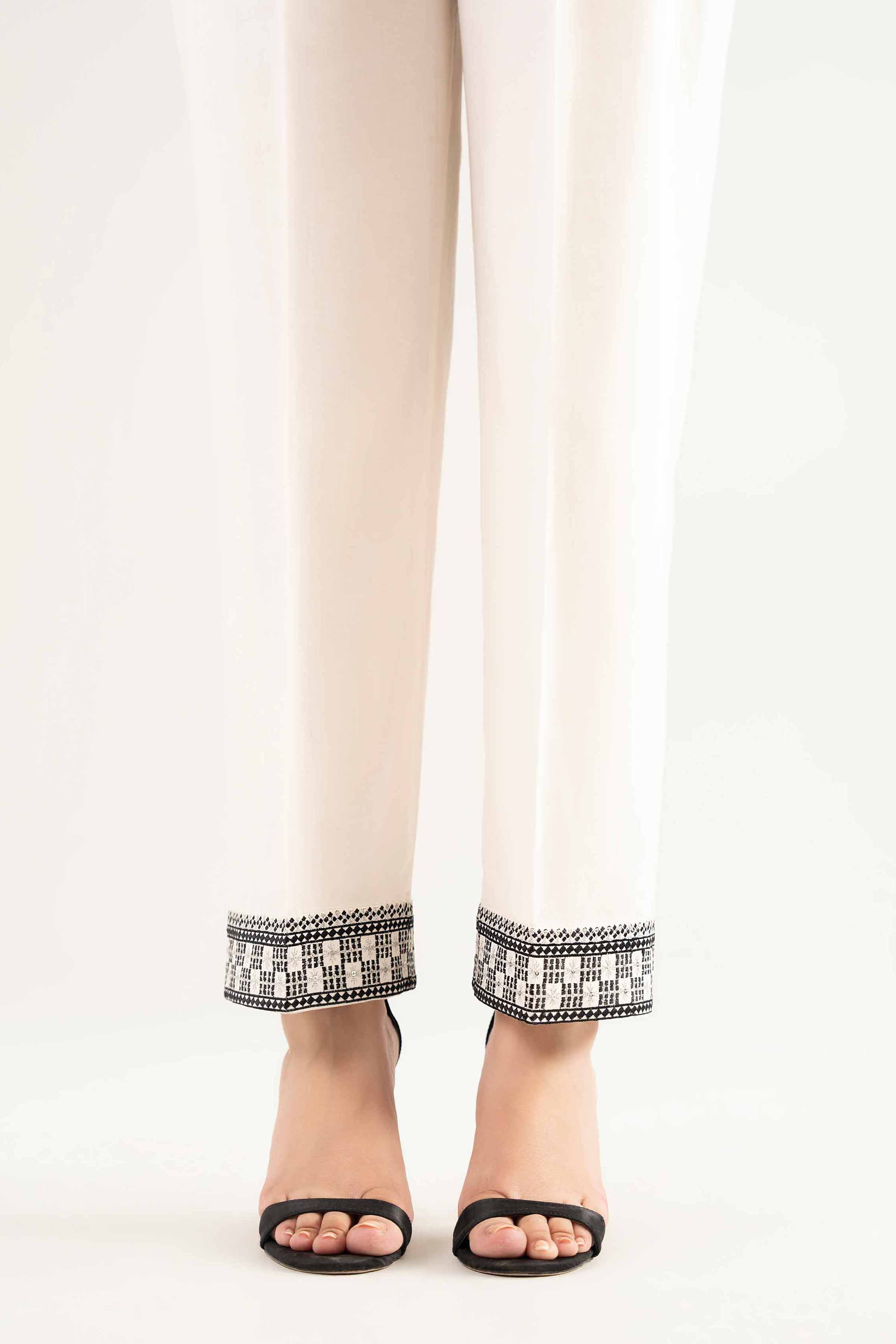 Embroidered Trousers - PE25-115
