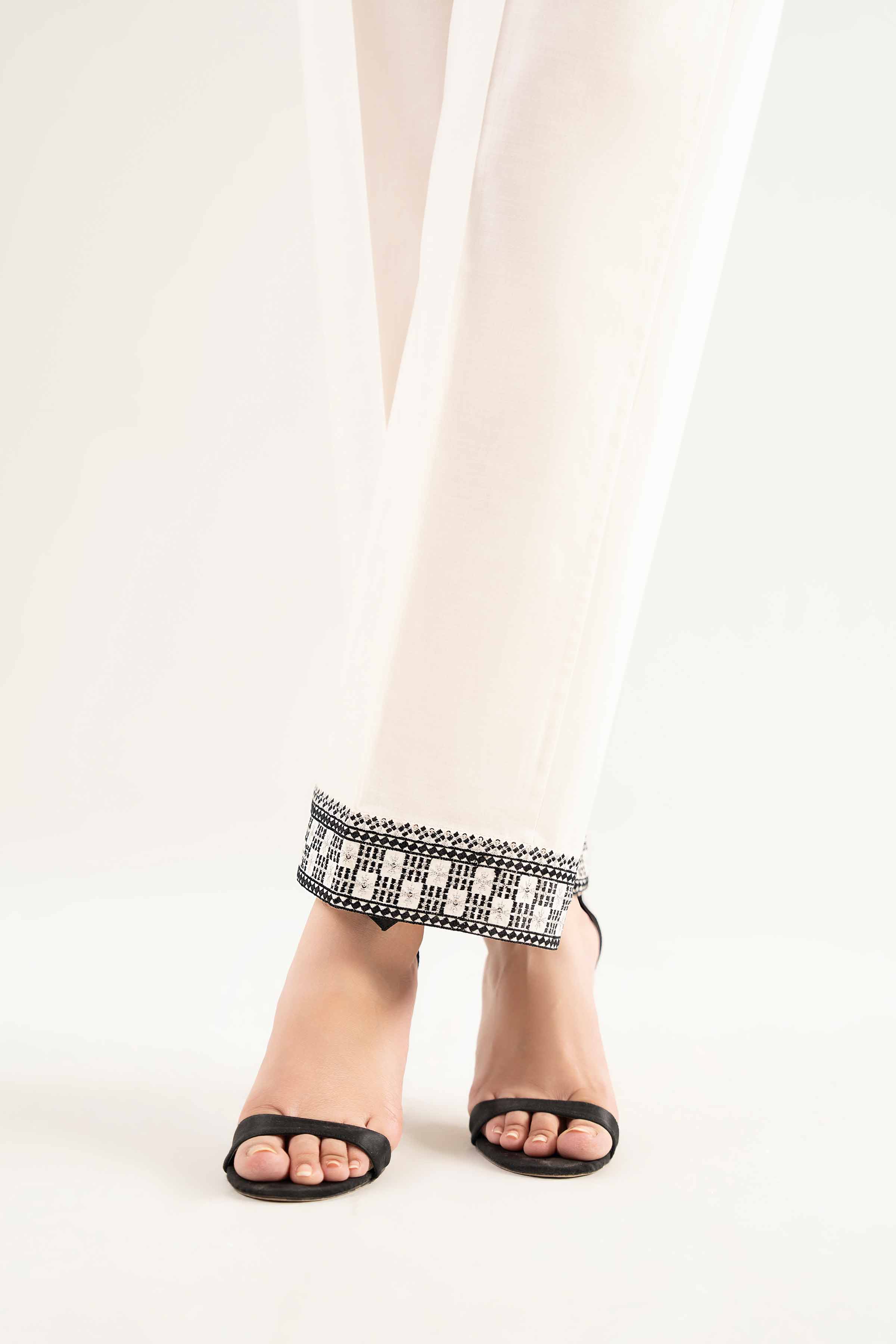 Embroidered Trousers - PE25-115