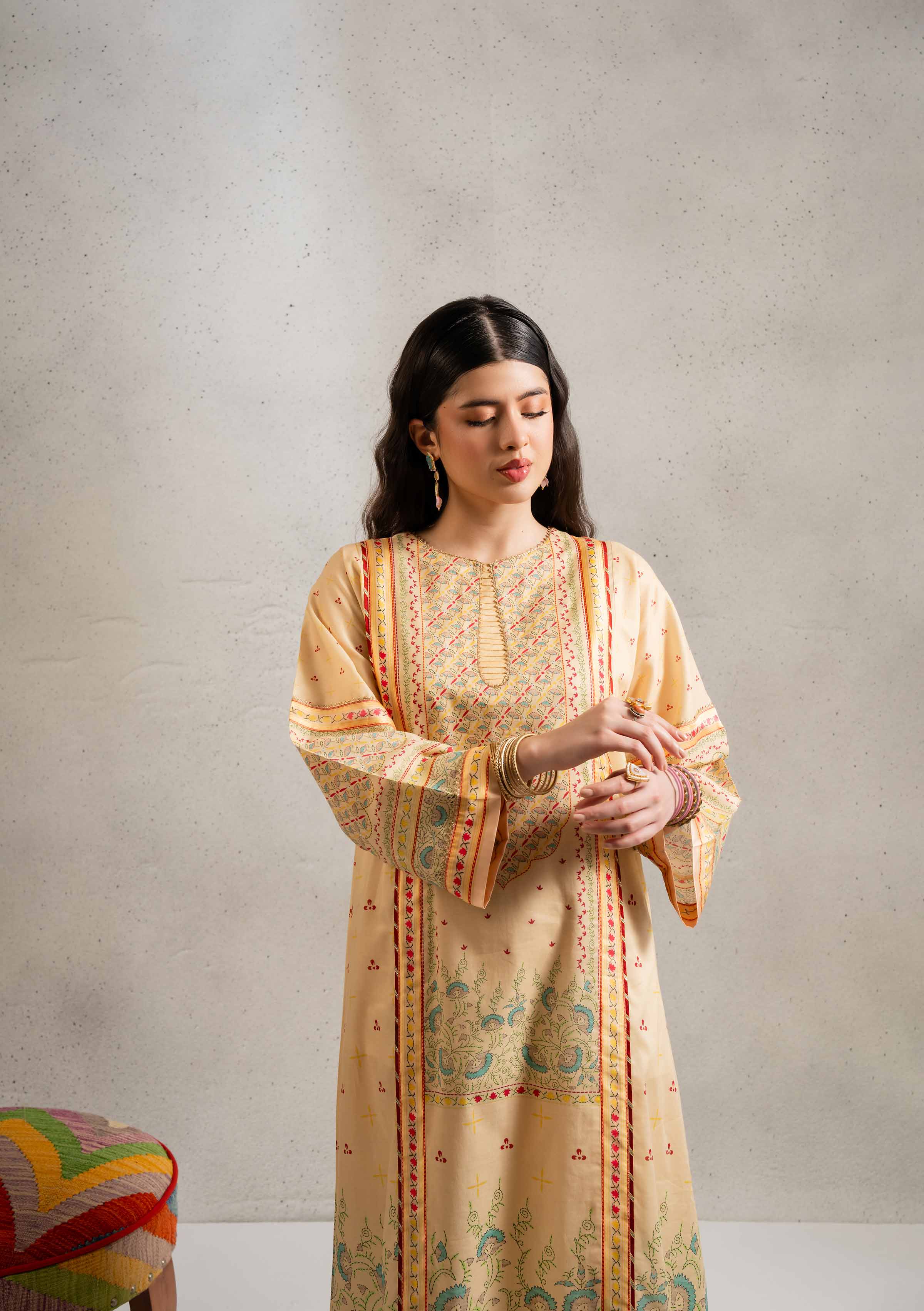 2 Piece - Printed Suit - PE25-116