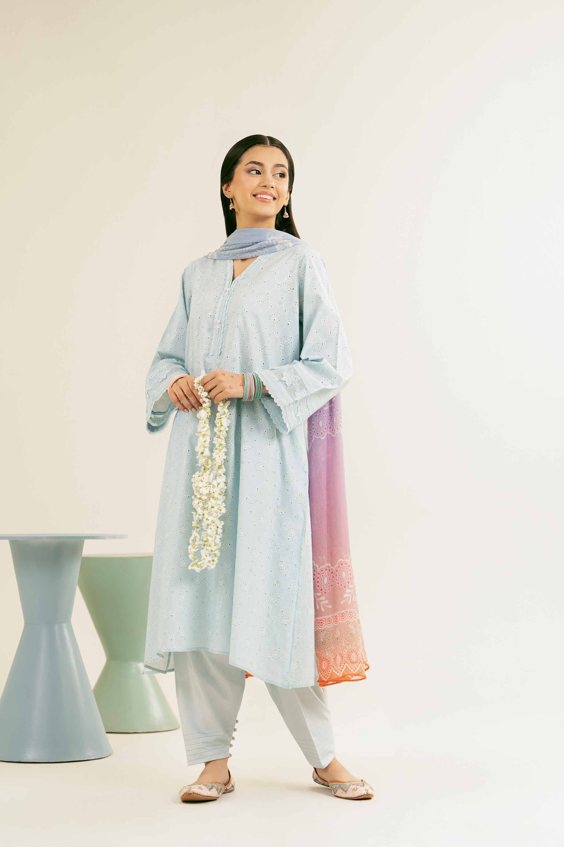 3 Piece - Printed Suit - PE25-120