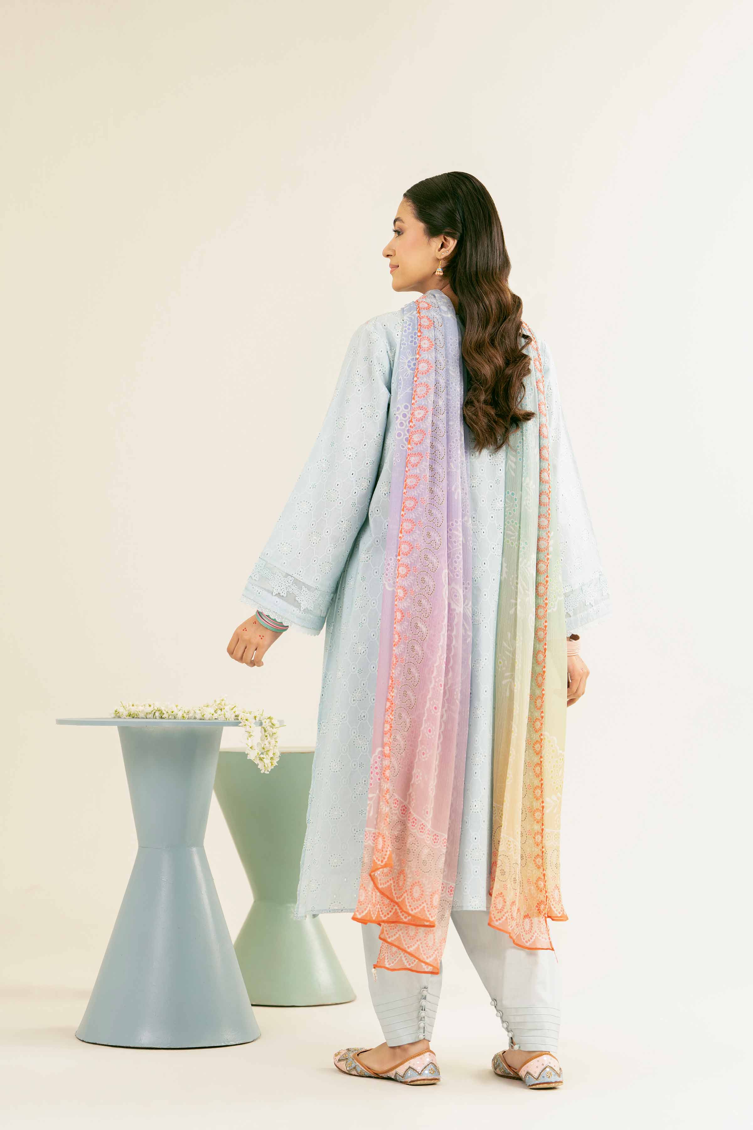 3 Piece - Printed Suit - PE25-120