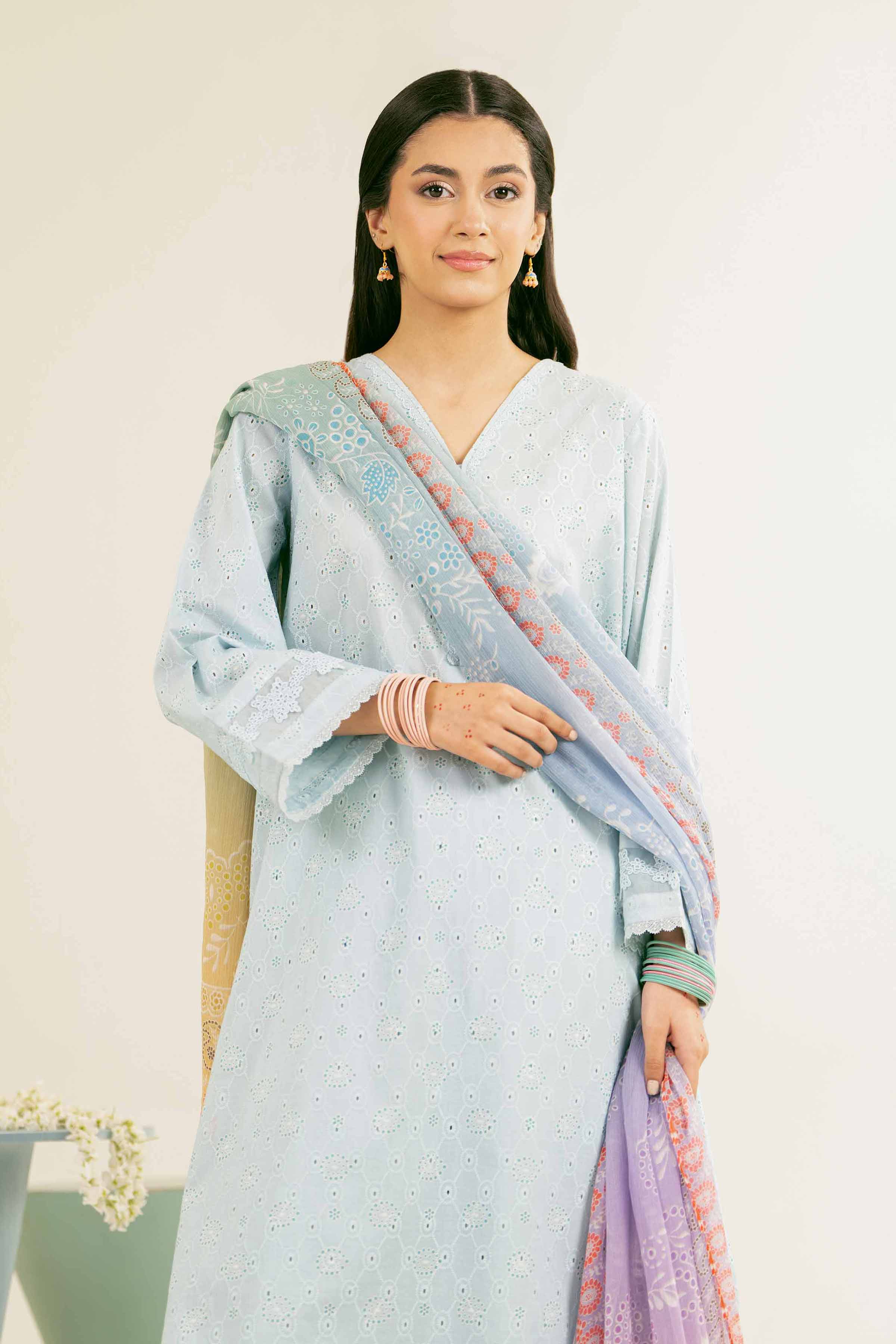 3 Piece - Printed Suit - PE25-120