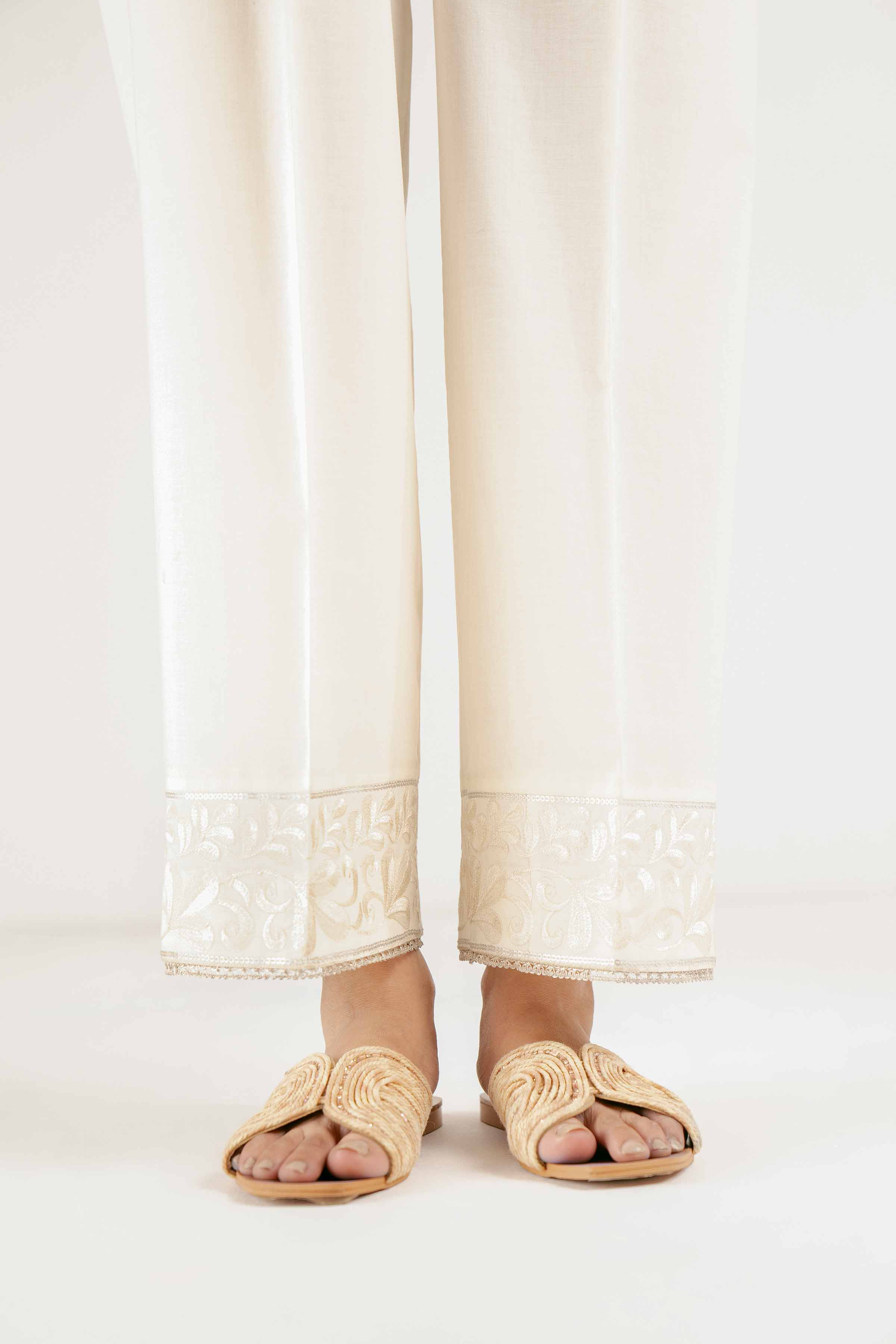 Embroidered Trousers - PE25-148