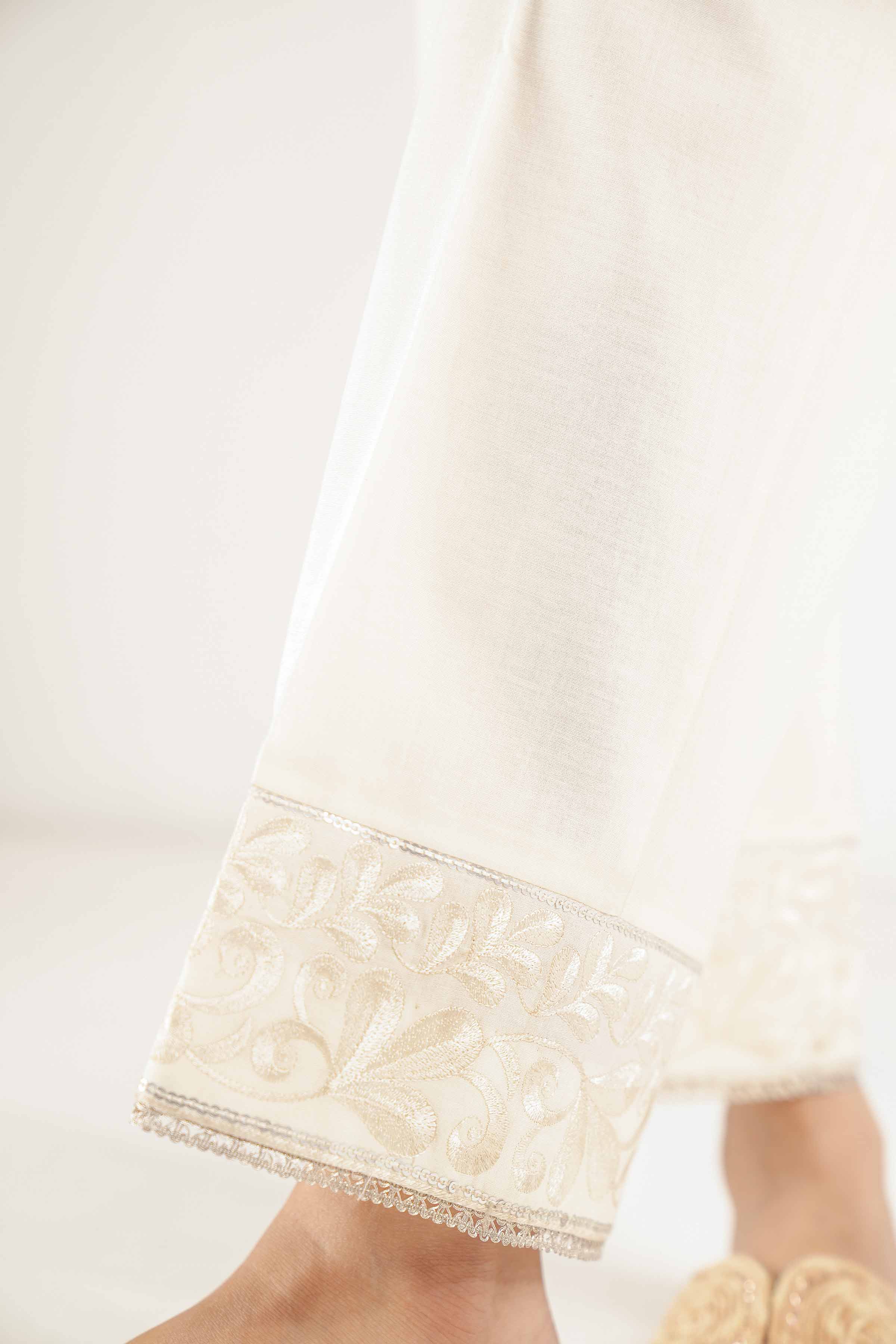 Embroidered Trousers - PE25-148