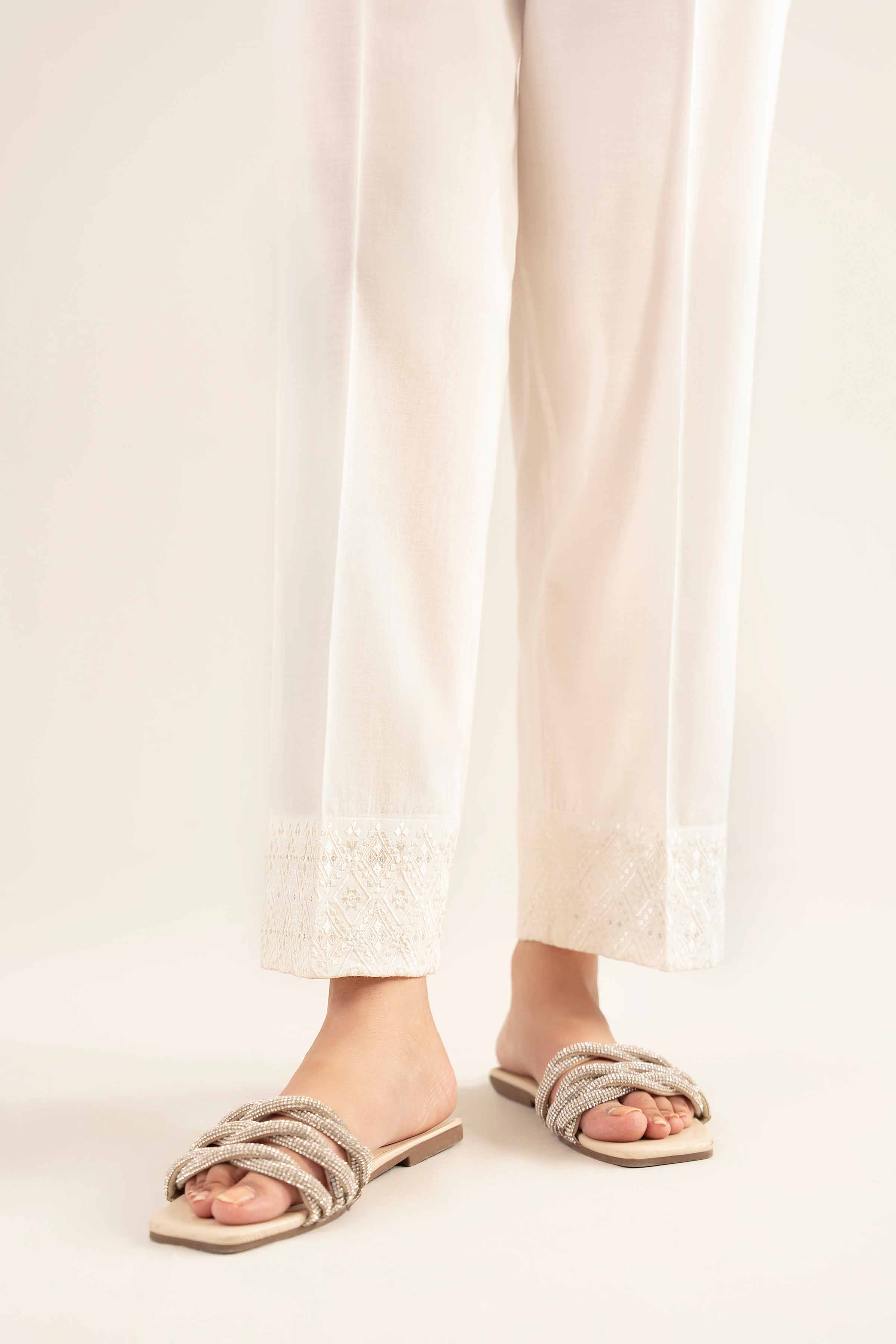 Embroidered Trousers - PE25-155