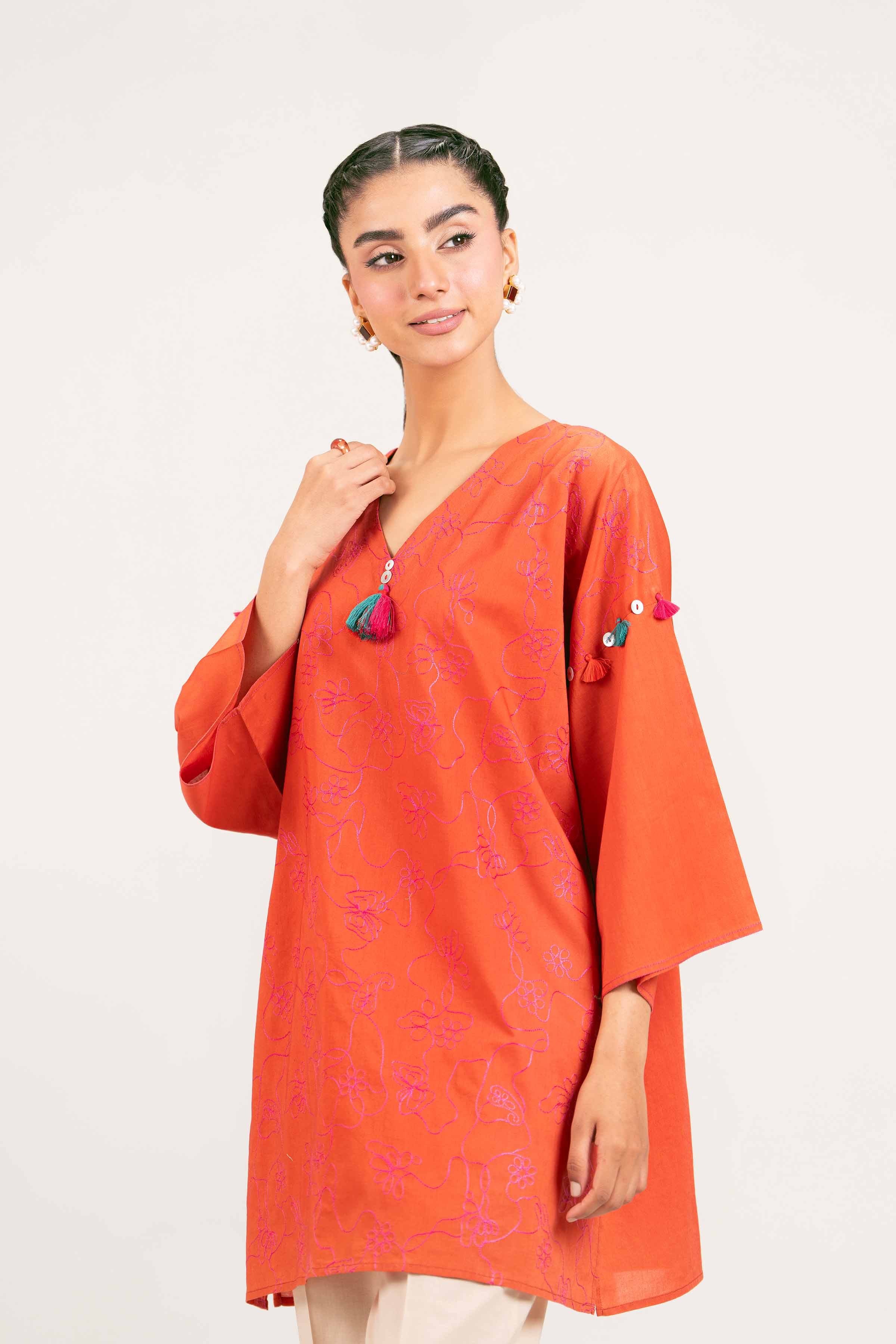 Embroidered Tunic - PE25-19