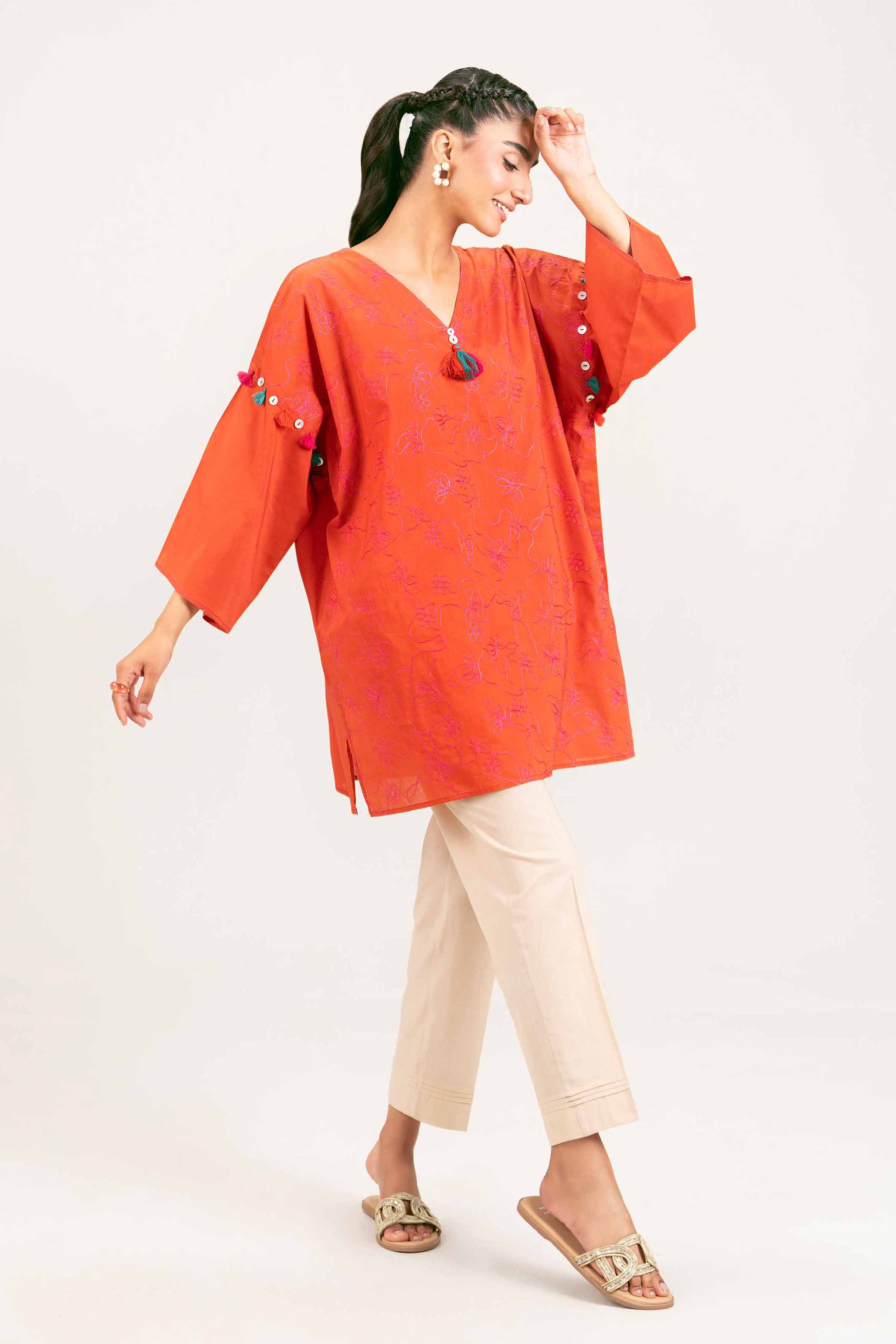 Embroidered Tunic - PE25-19