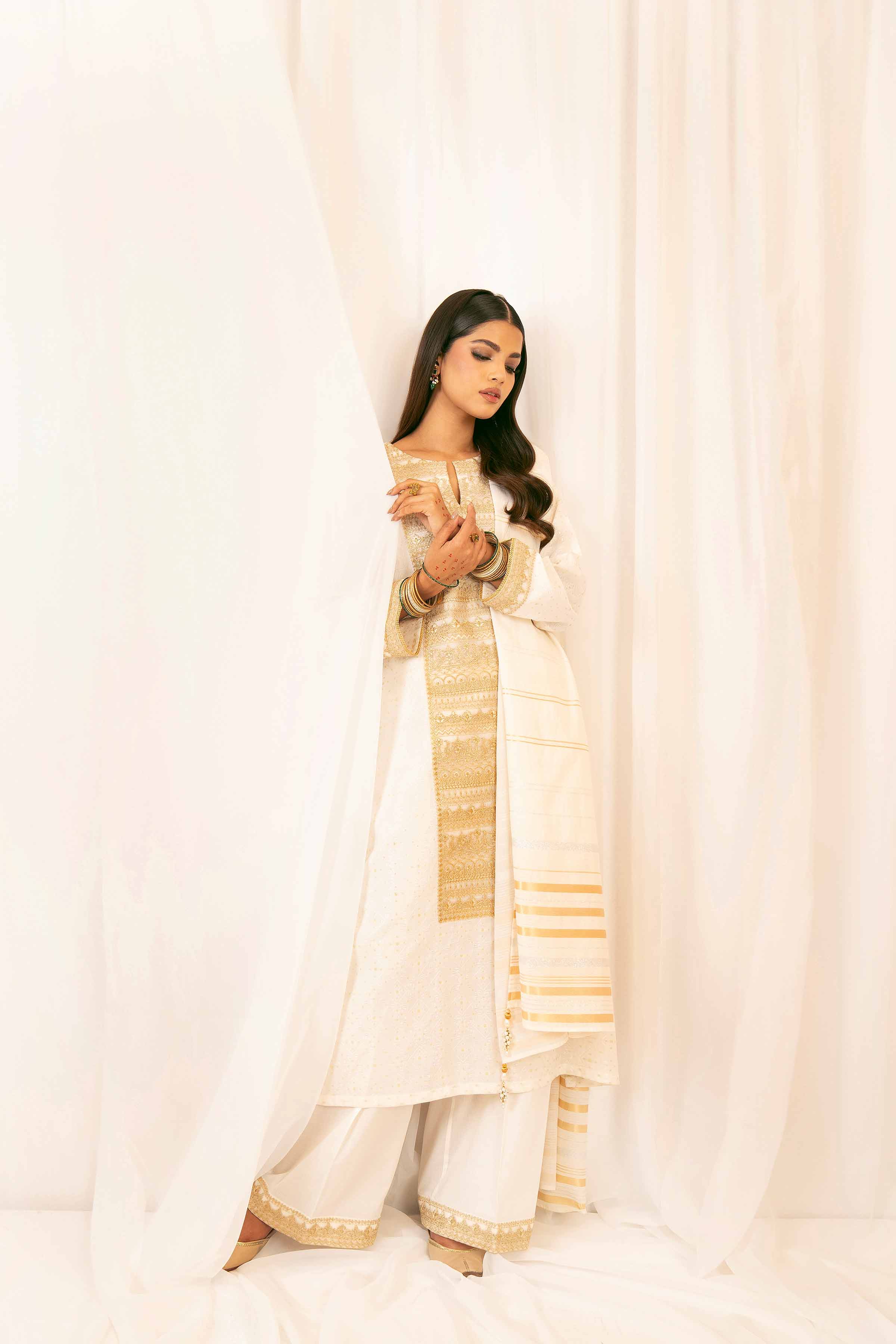 3 Piece - Embroidered Suit - PFE25-20