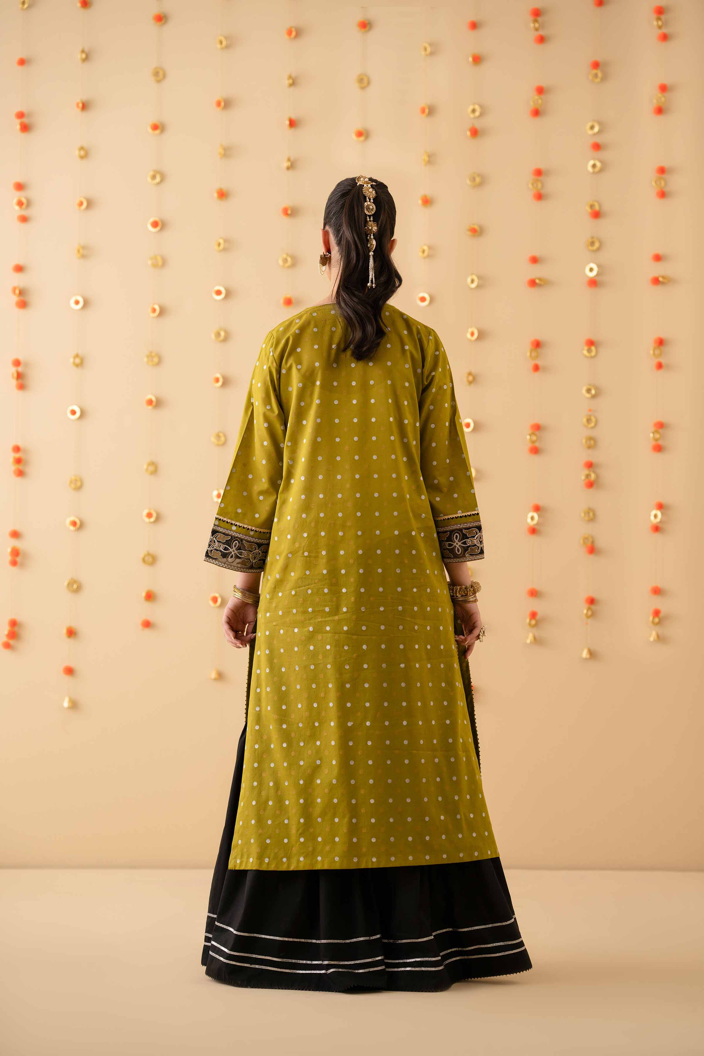 Printed Embroidered Shirt - PE25-206