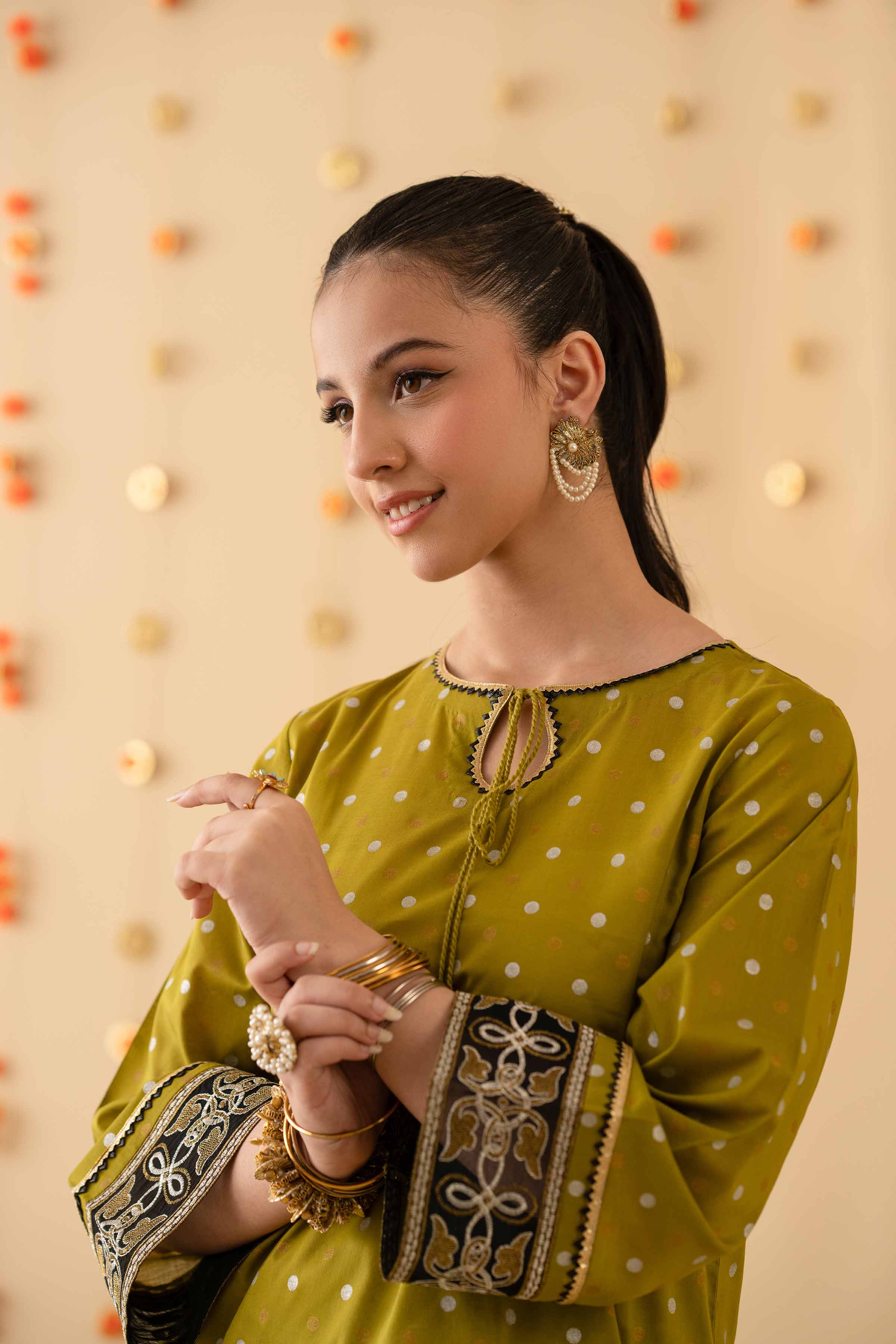 Printed Embroidered Shirt - PE25-206