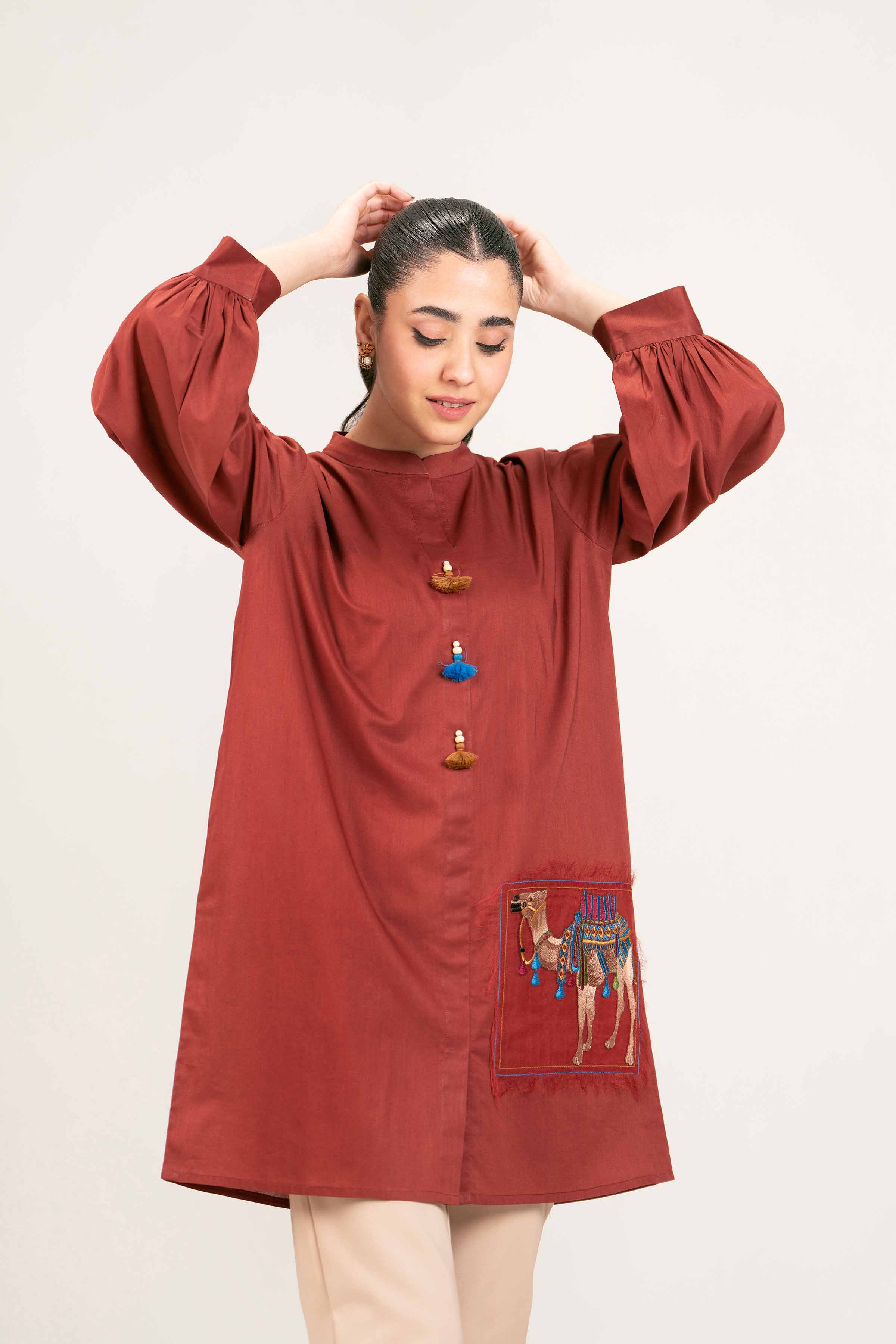 Embroidered Tunic - PE25-25