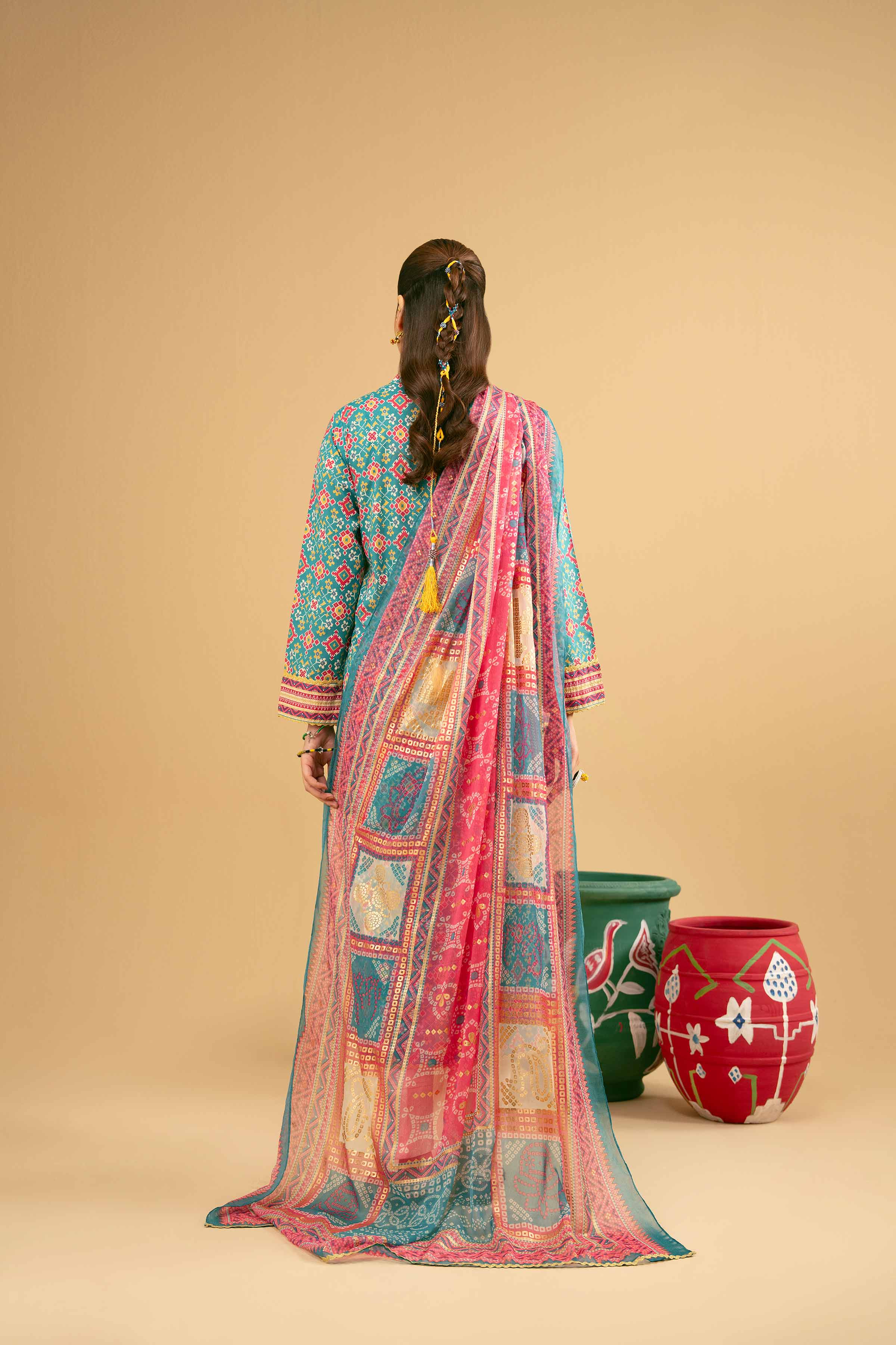 2 Piece - Printed Suit - PE25-259