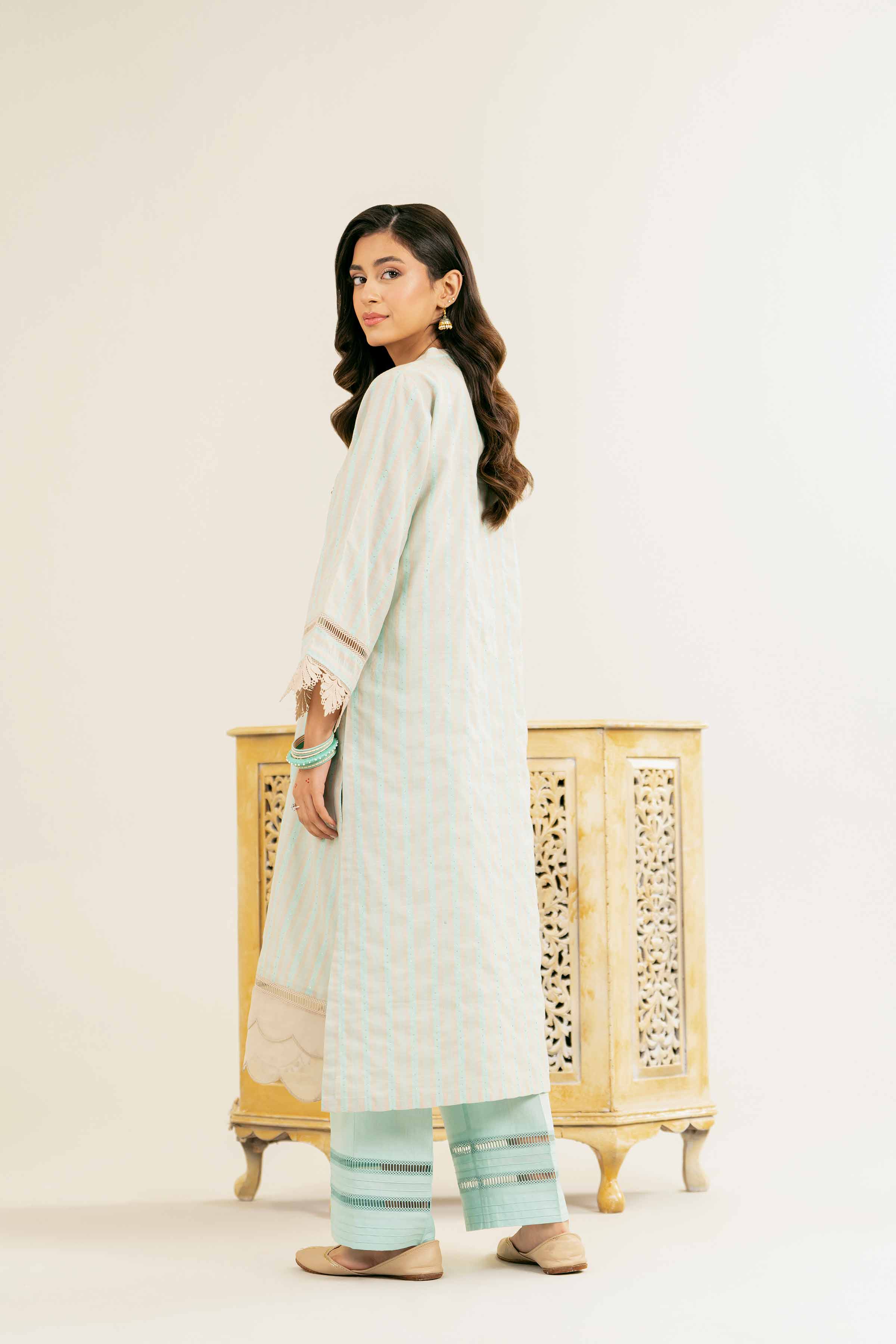 2 Piece - Embroidered Suit - PE25-26
