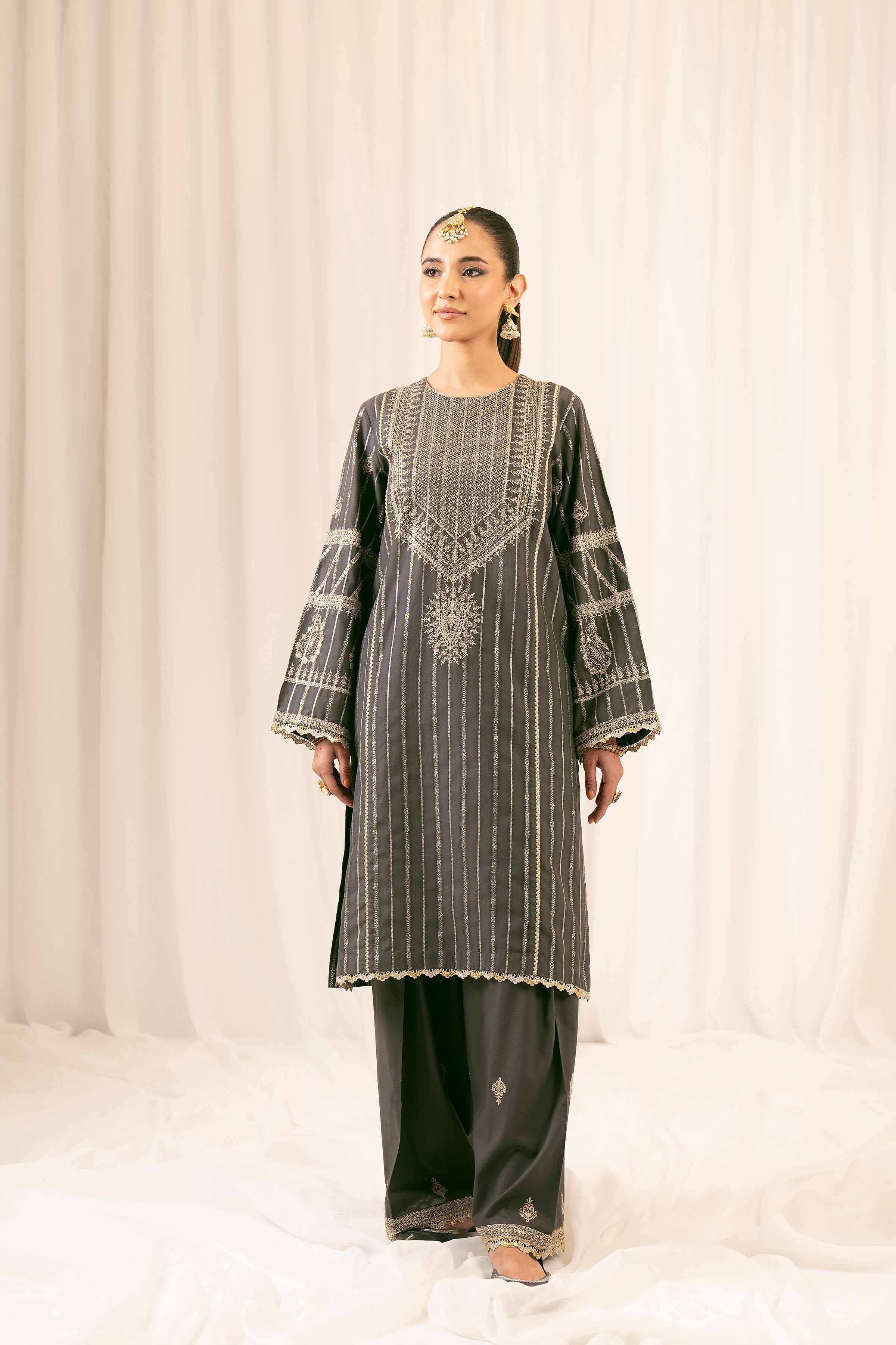 2 Piece - Embroidered Suit - PFE25-26