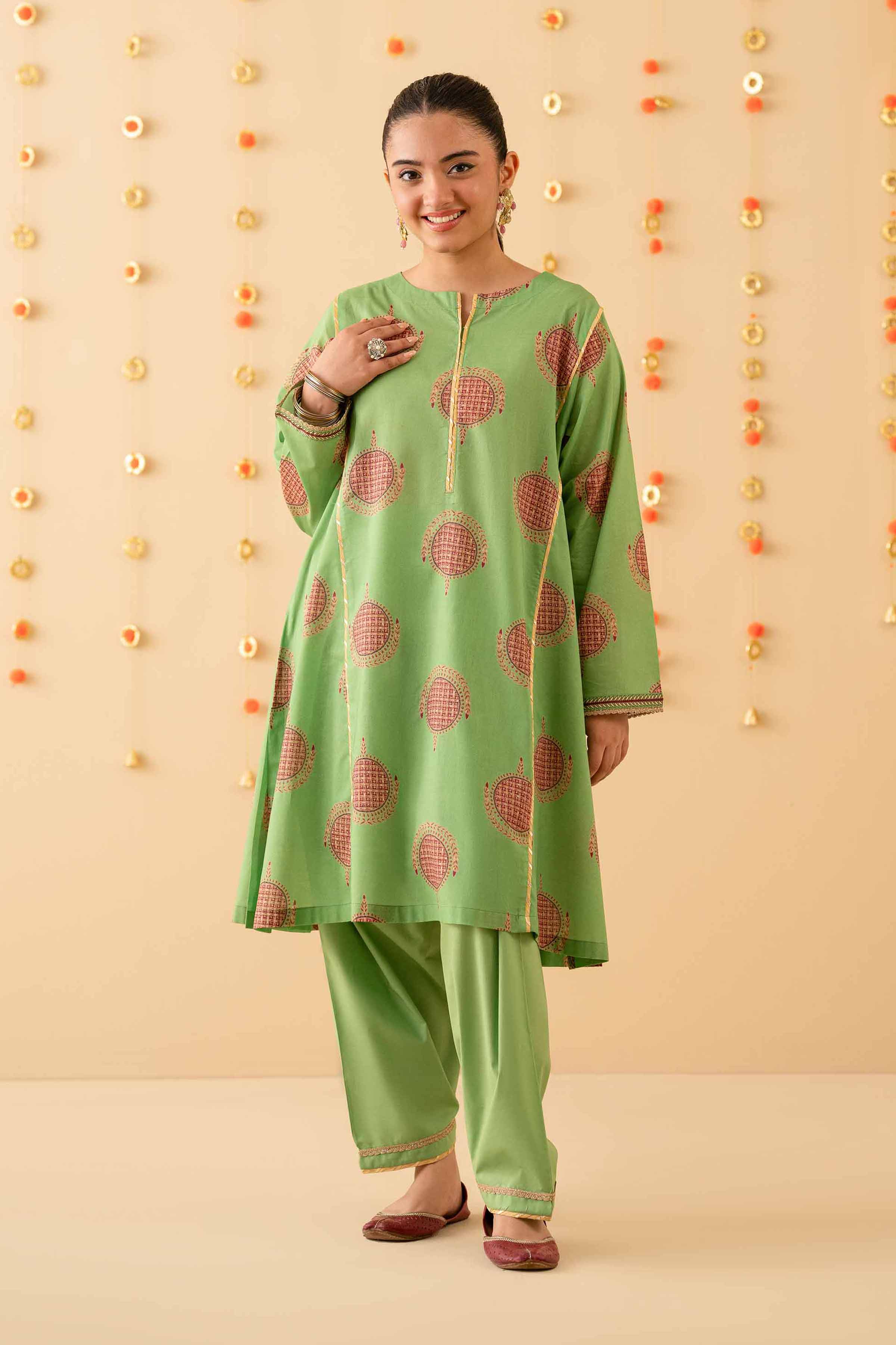 2 Piece - Printed Suit - PE25-290