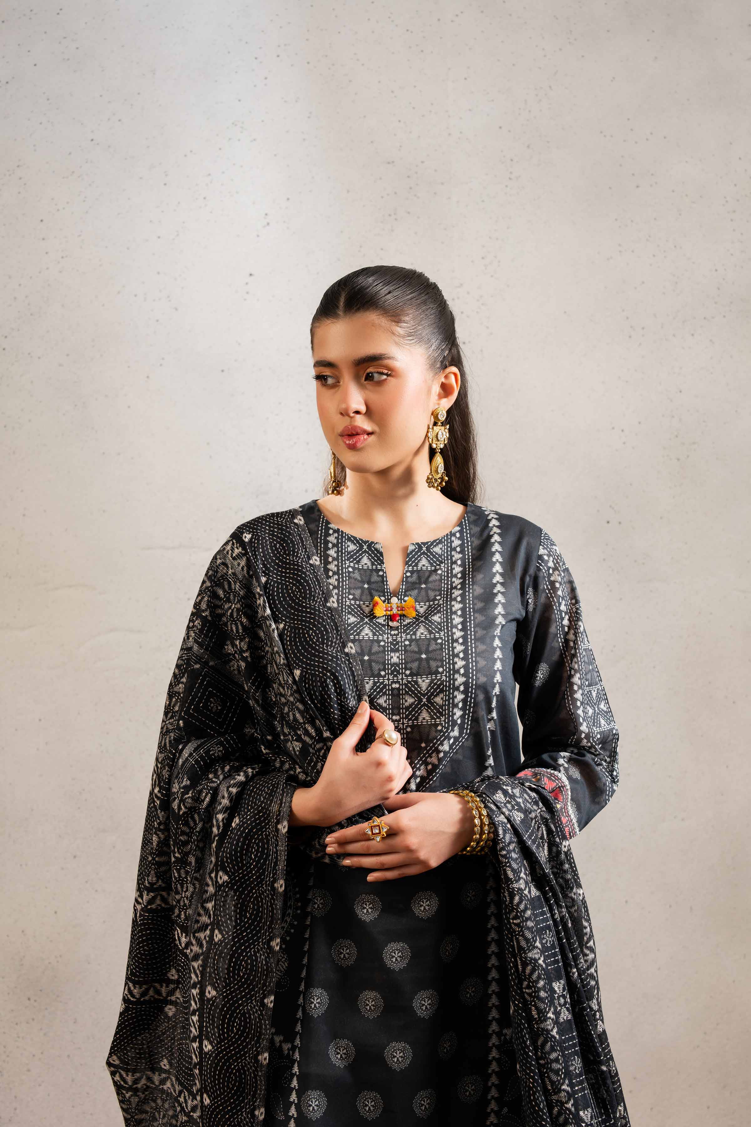 2 Piece - Printed Suit - PE25-294