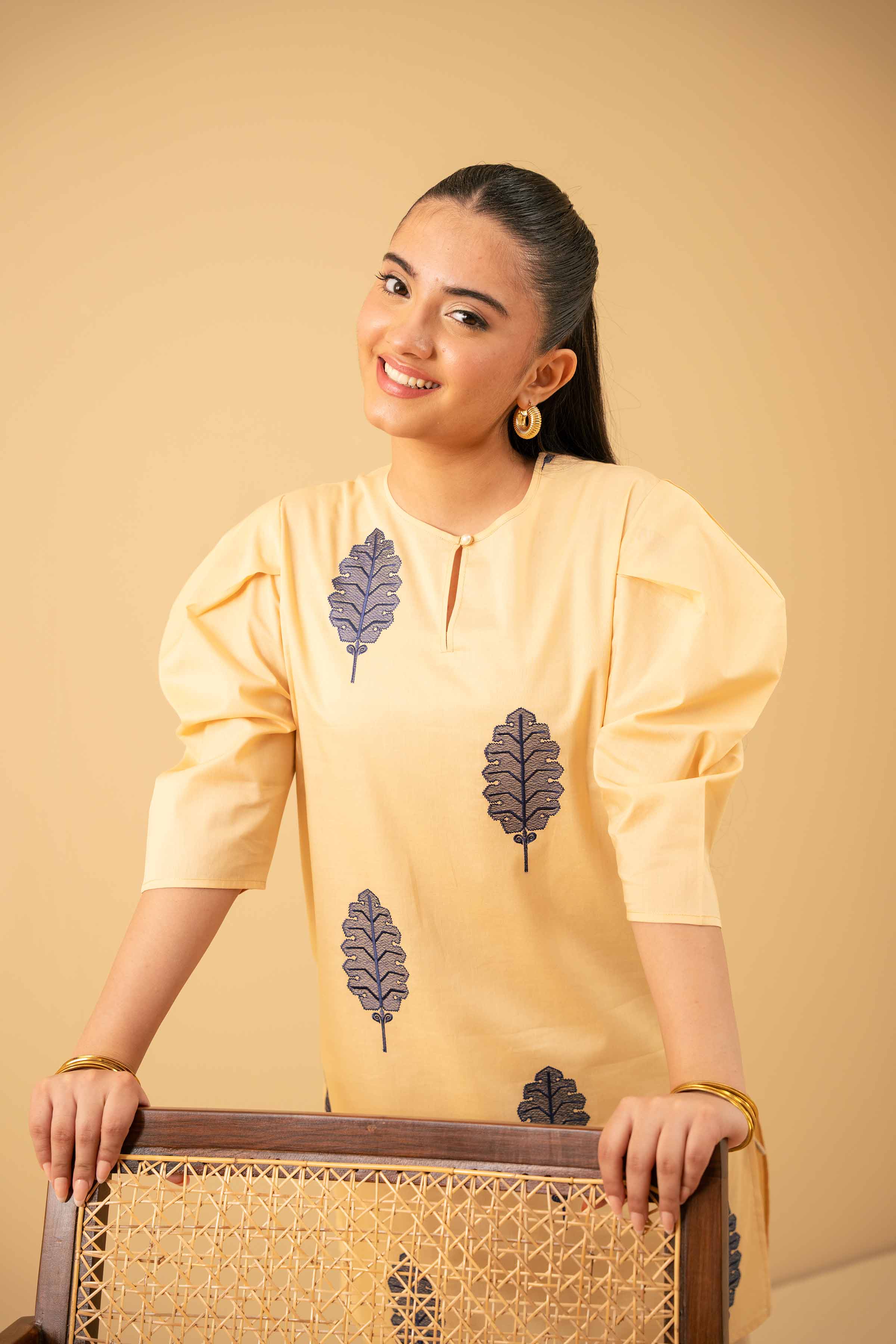 Embroidered Tunic - PE25-295