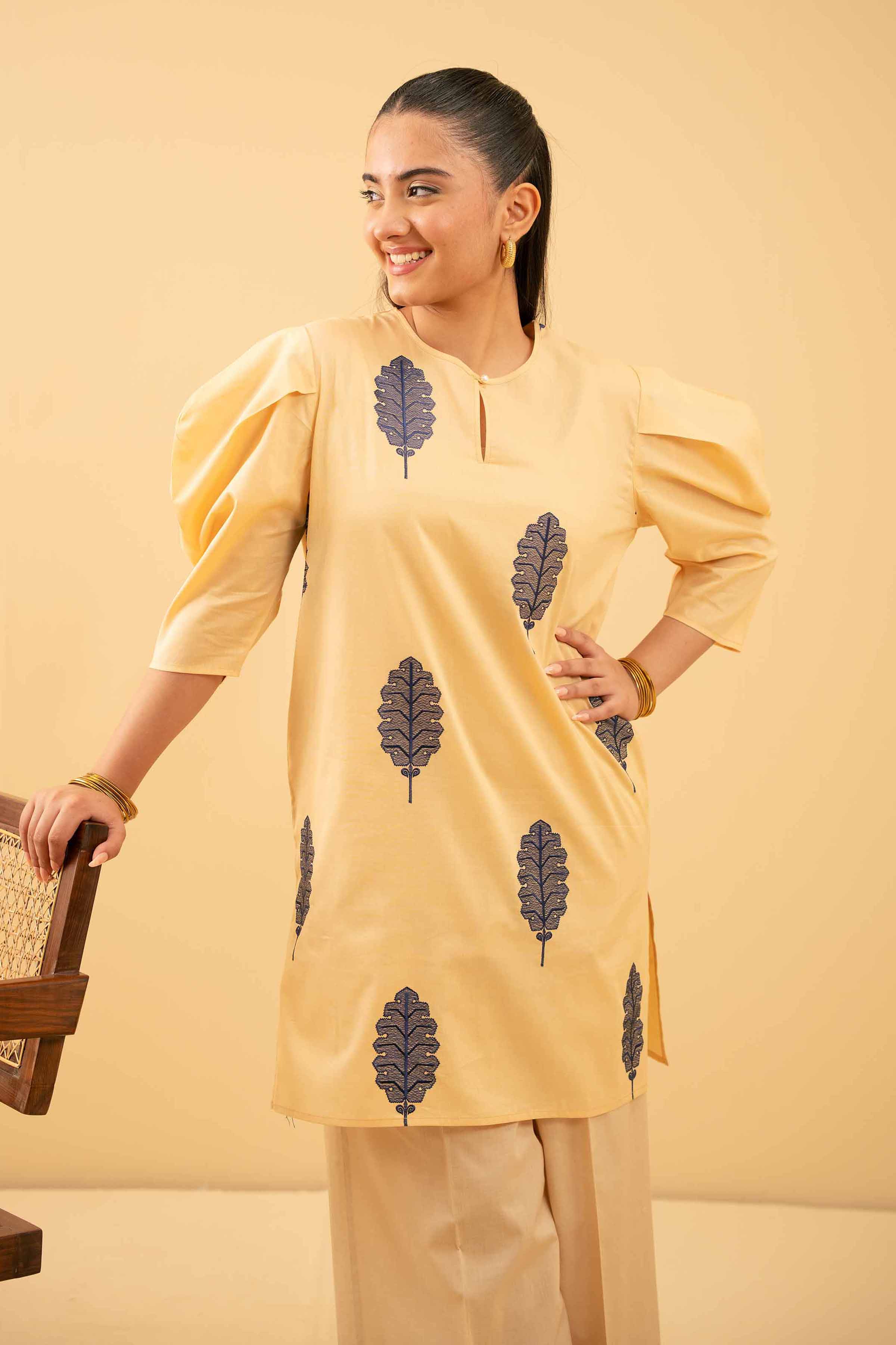 Embroidered Tunic - PE25-295