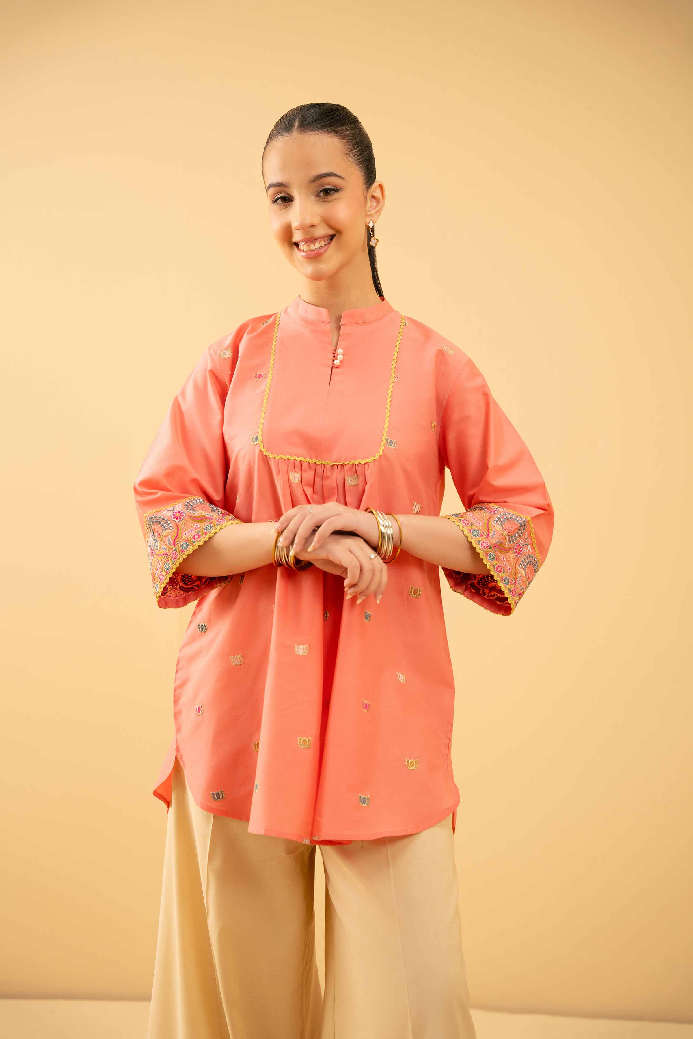 Embroidered Tunic - PE25-296