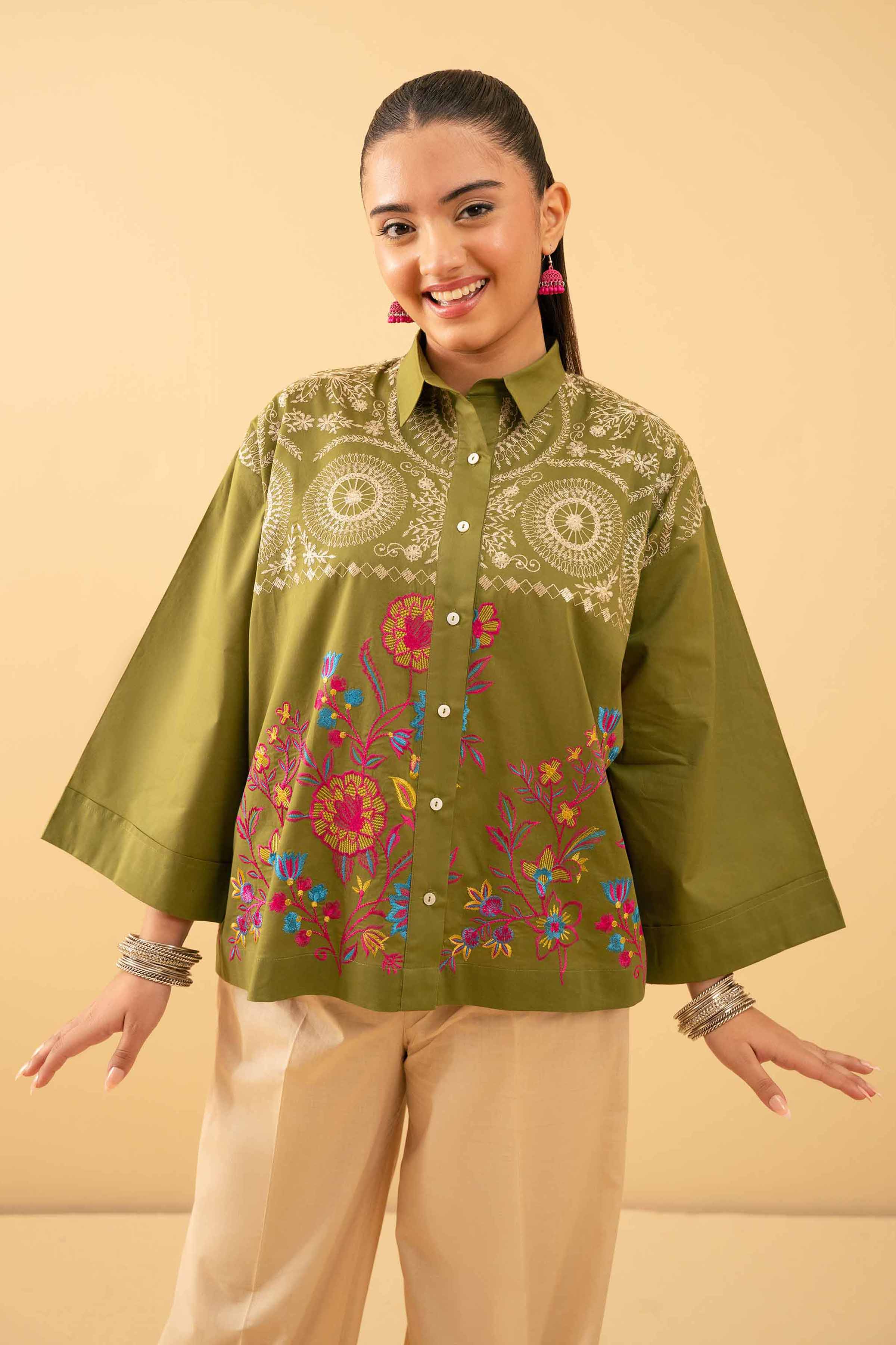 Embroidered Tunic - PE25-301